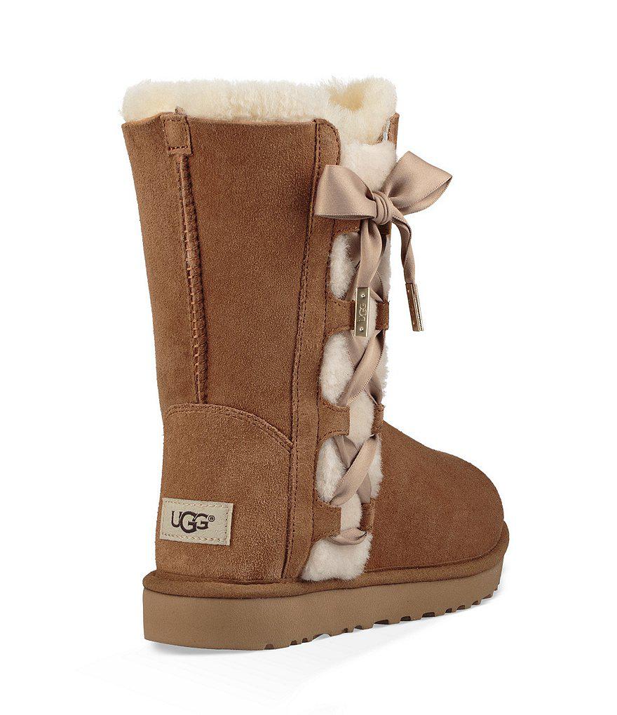 uggs with fur on the side