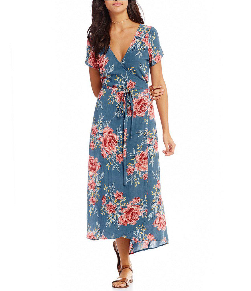 billabong wrap me up dress