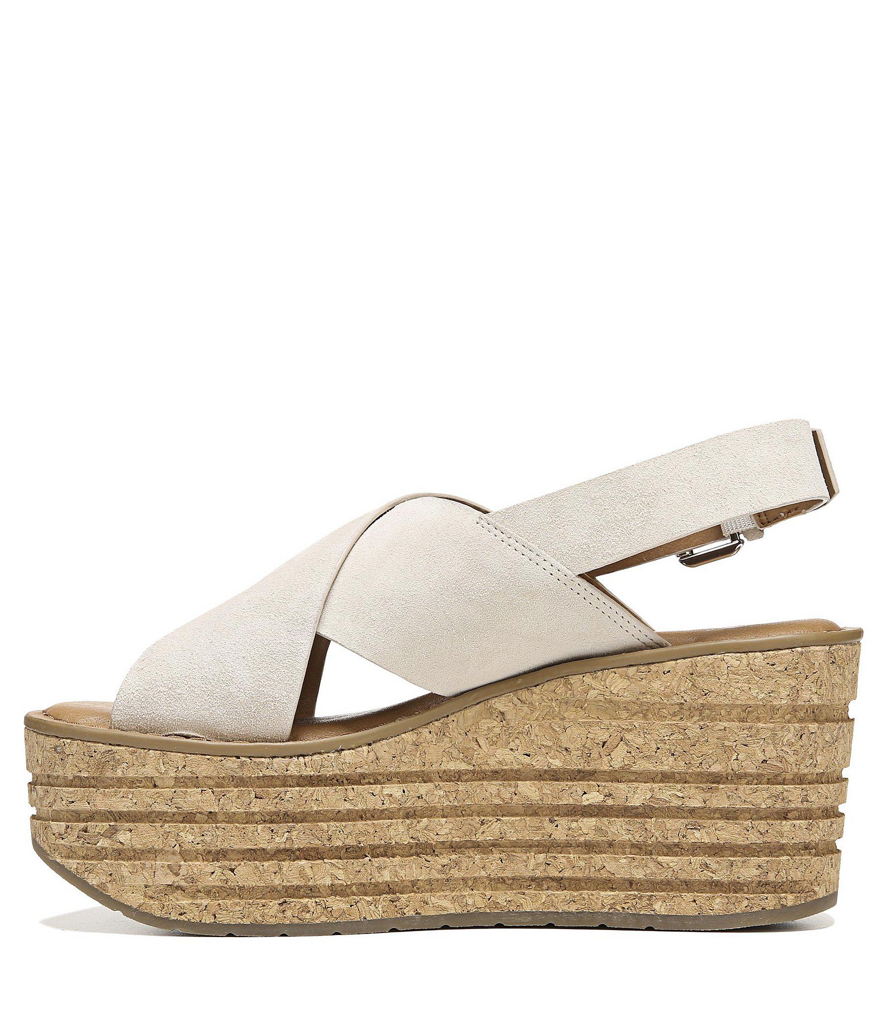 franco sarto caroline wedge sandals
