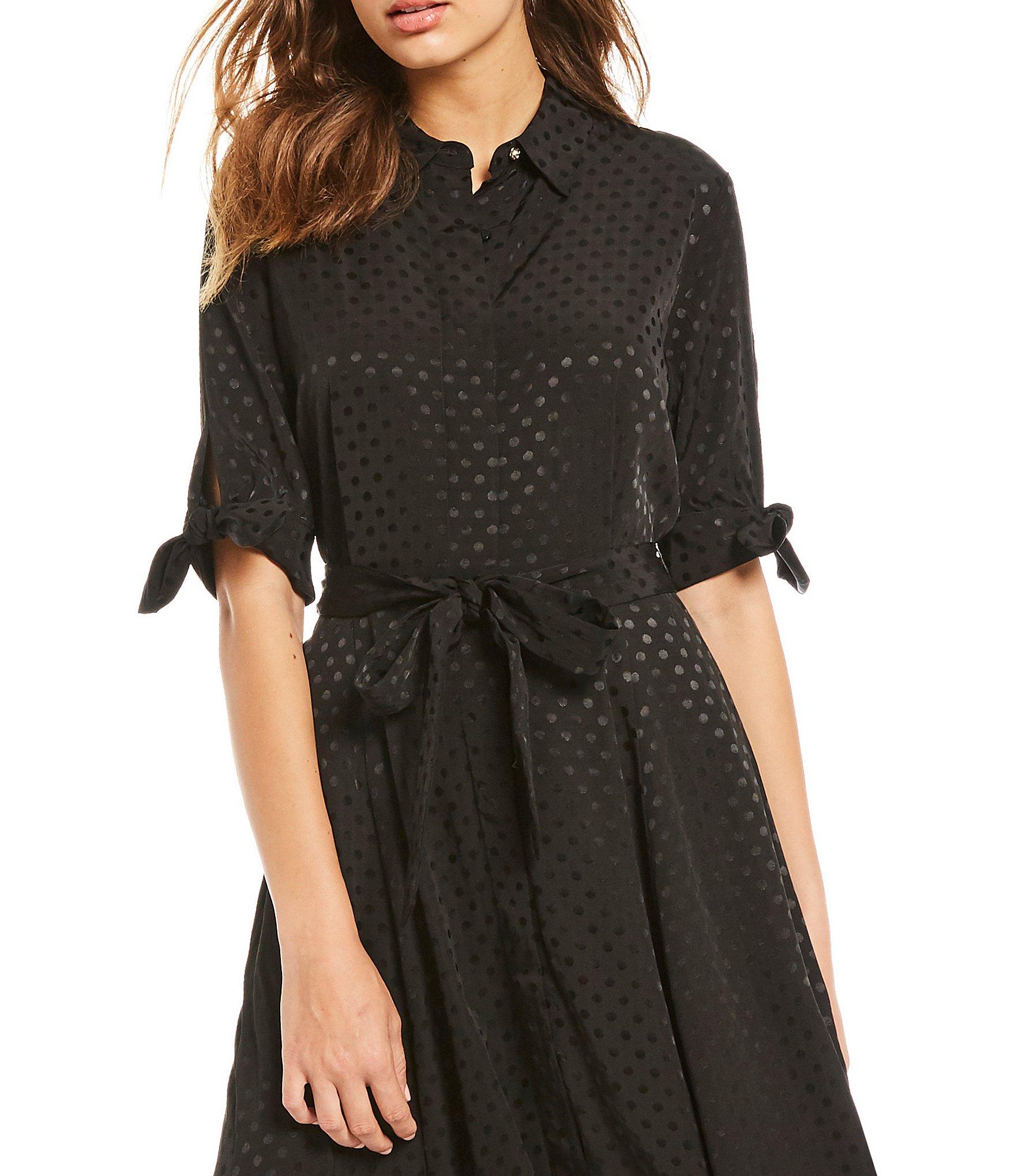 calvin klein maxi shirt dress