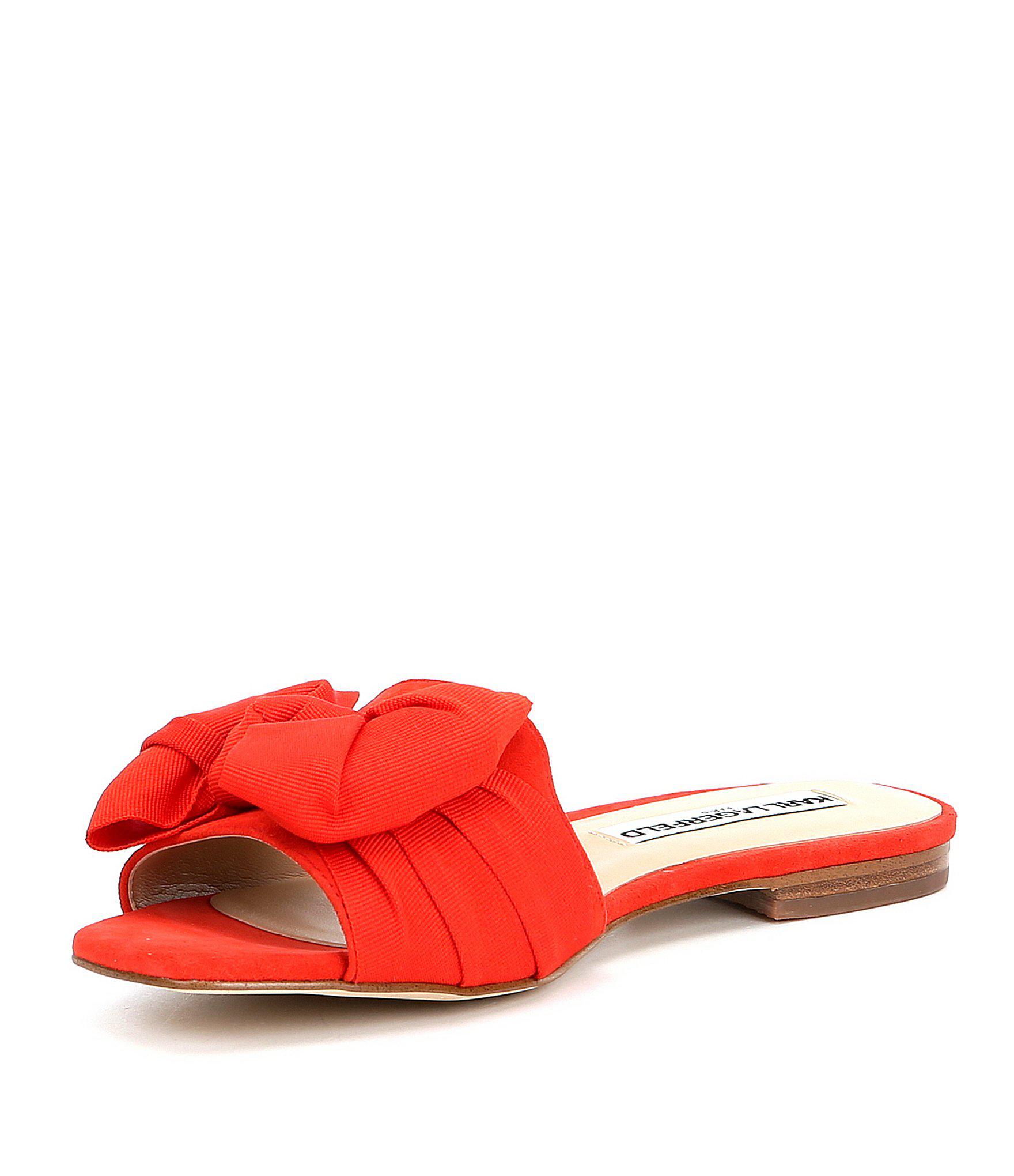 karl lagerfeld slide sandals