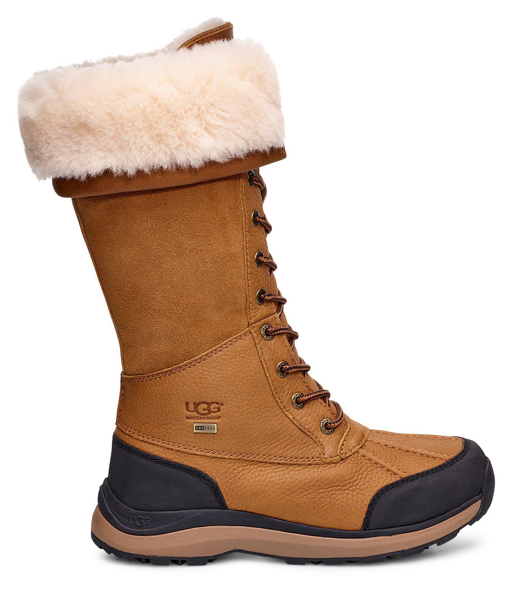 UGG Leather Adirondack Waterproof Tall Iii Winter Boots in UGG Leather Adirondack Waterproof Tall Iii Winter Boots in