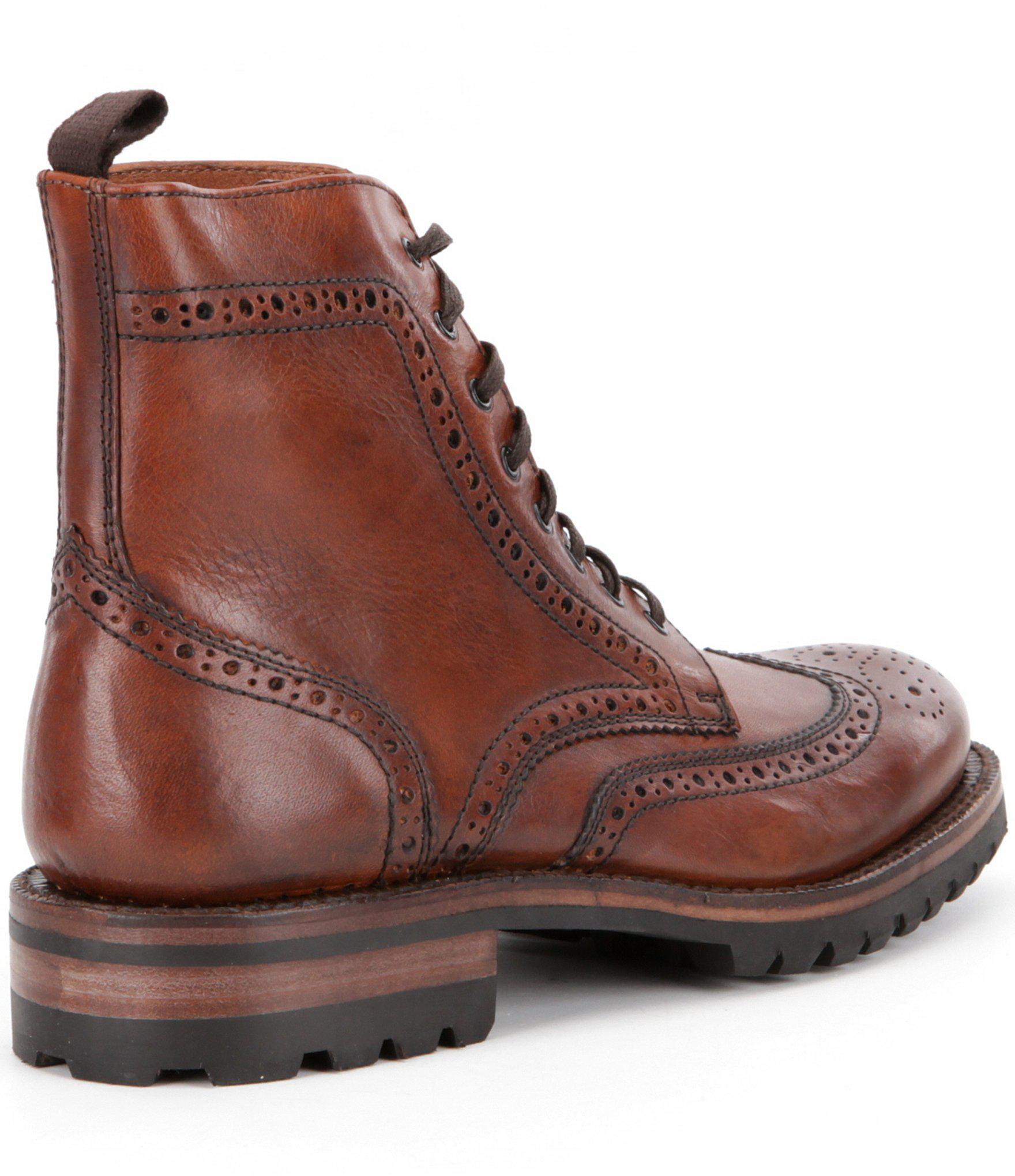 frye george lug brogue chelsea