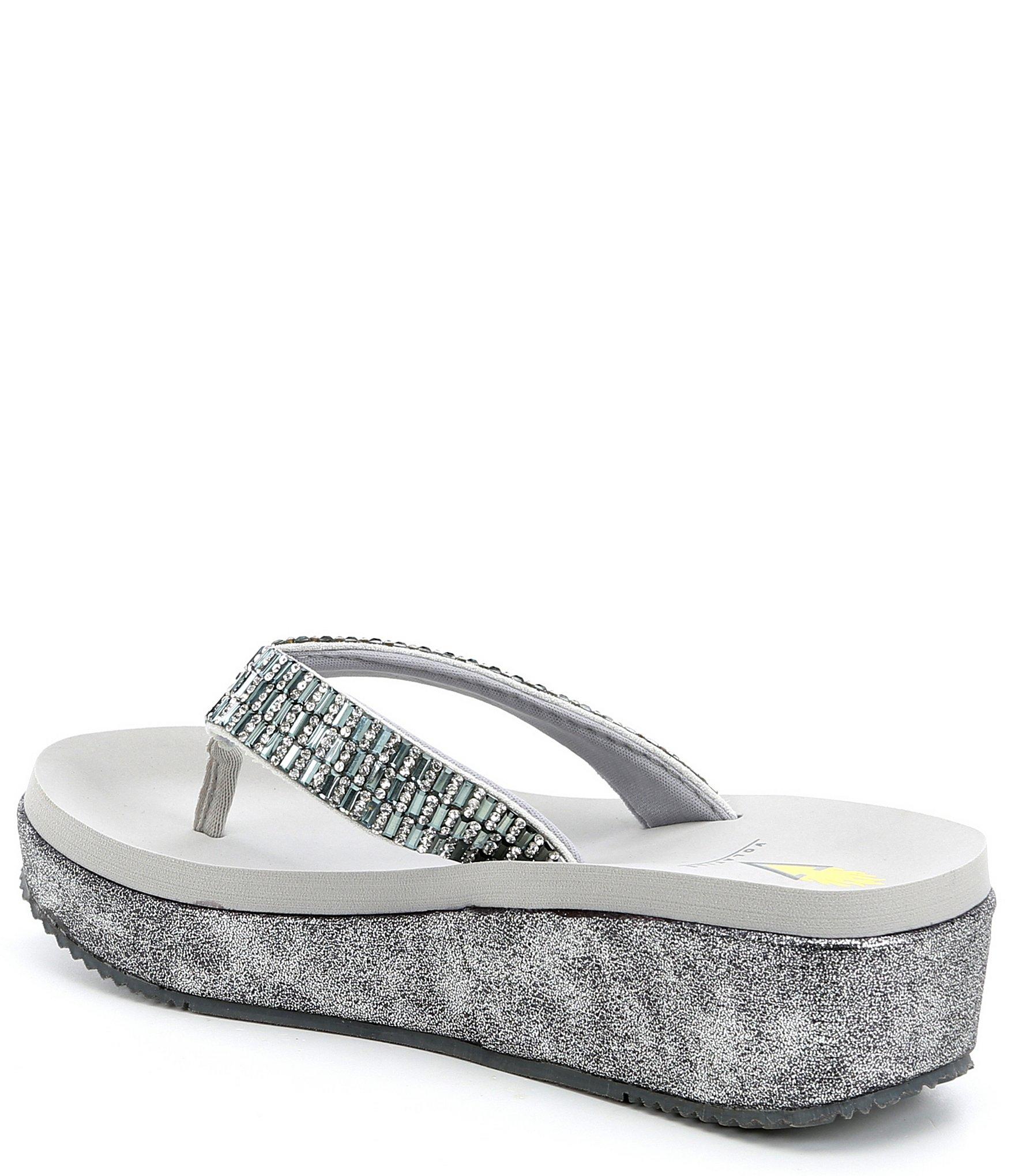 volatile wedge flip flops