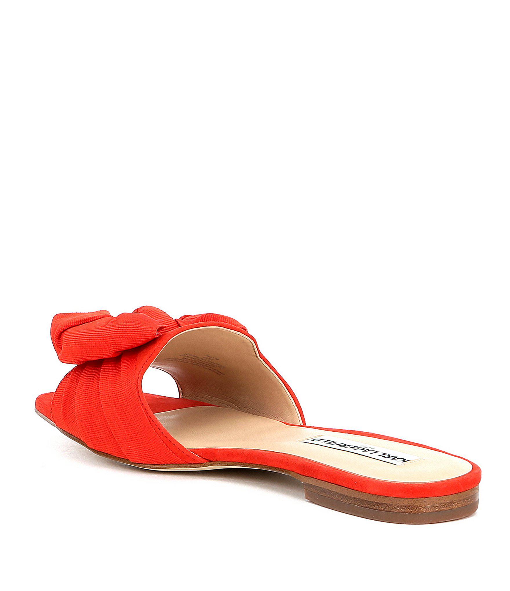 karl lagerfeld slide sandals