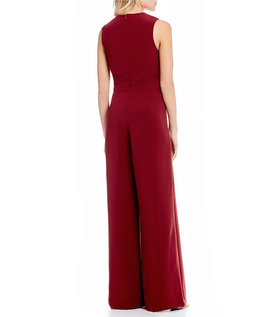 sugar lips wide leg jumpsuit