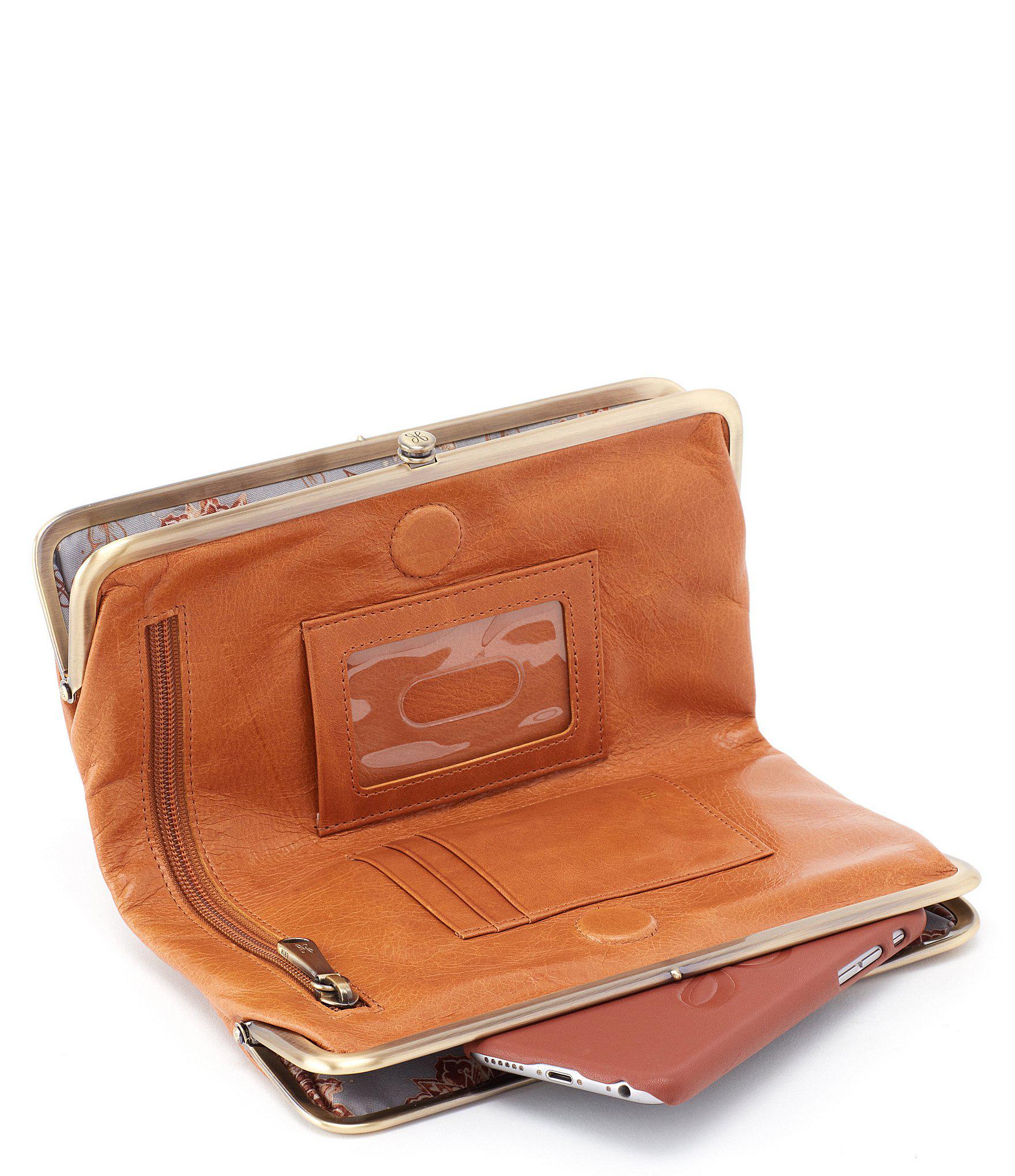 Hobo Lauren Floral Patchwork Wallet in Brown Lyst