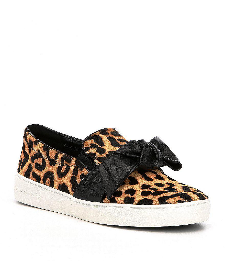michael kors cheetah slides