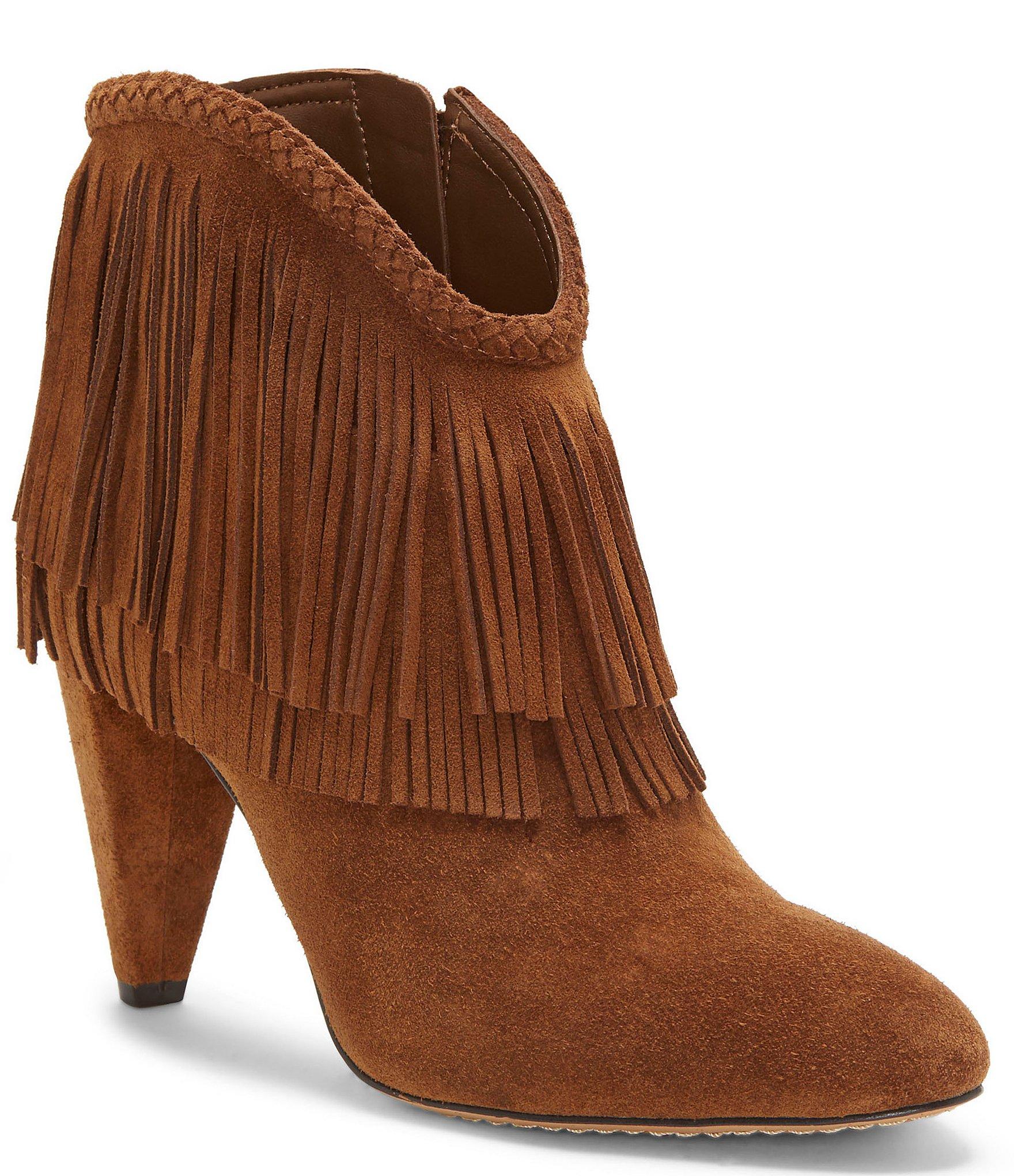 vince camuto brown booties