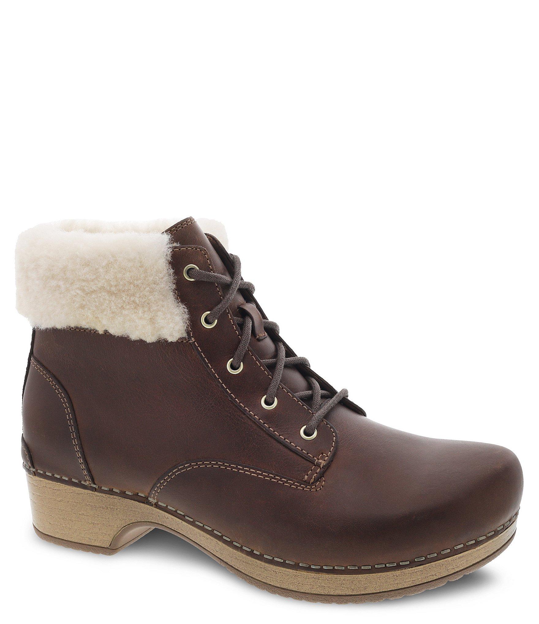dansko lace up boots