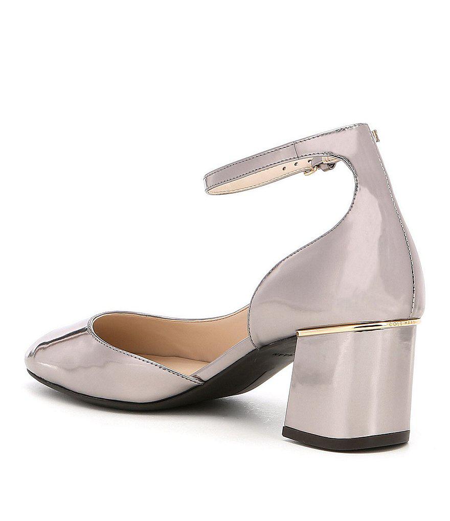 cole haan warner ankle strap pump