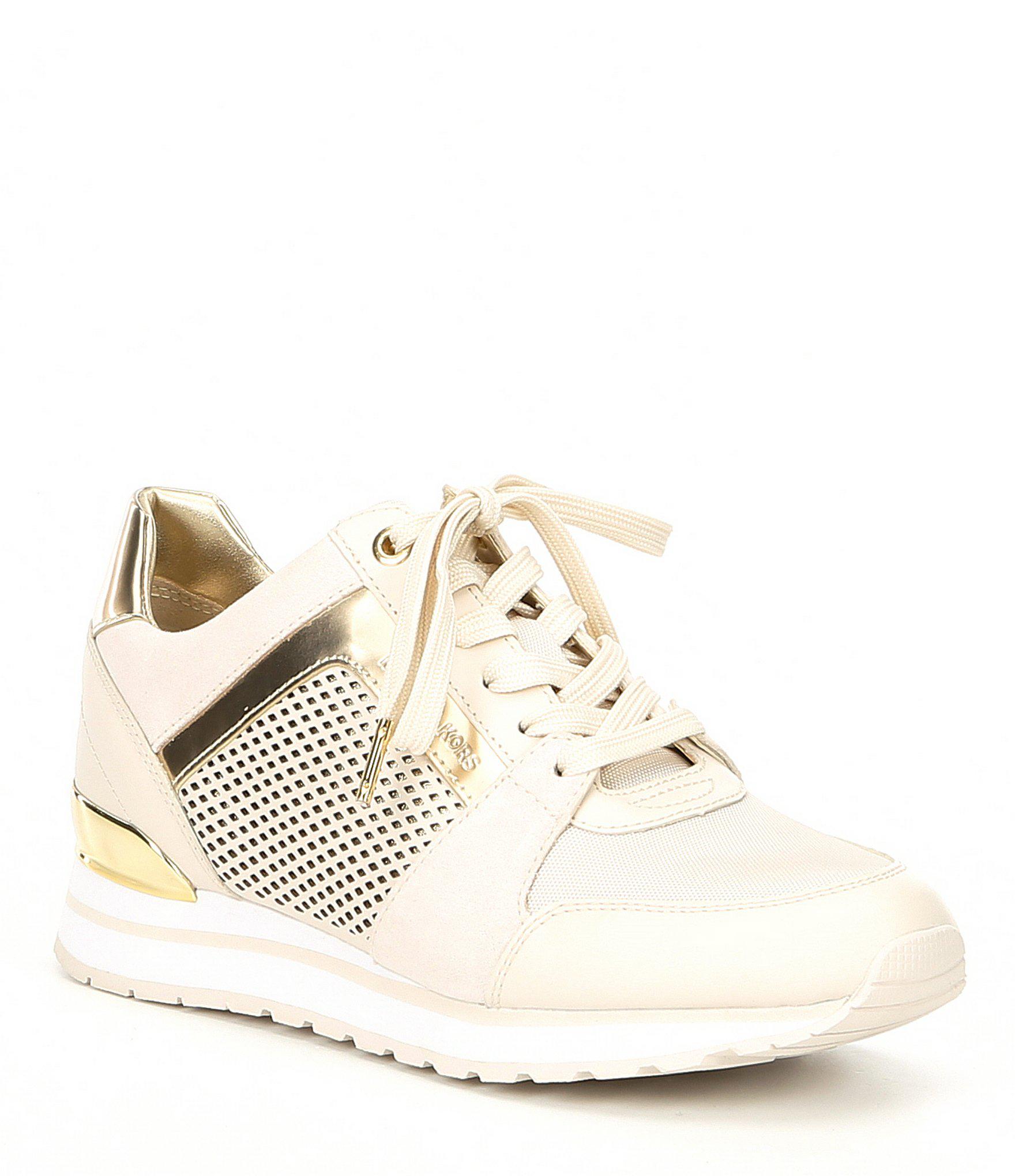 michael kors billie trainer beige