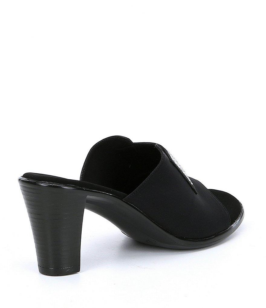 onex black sandals