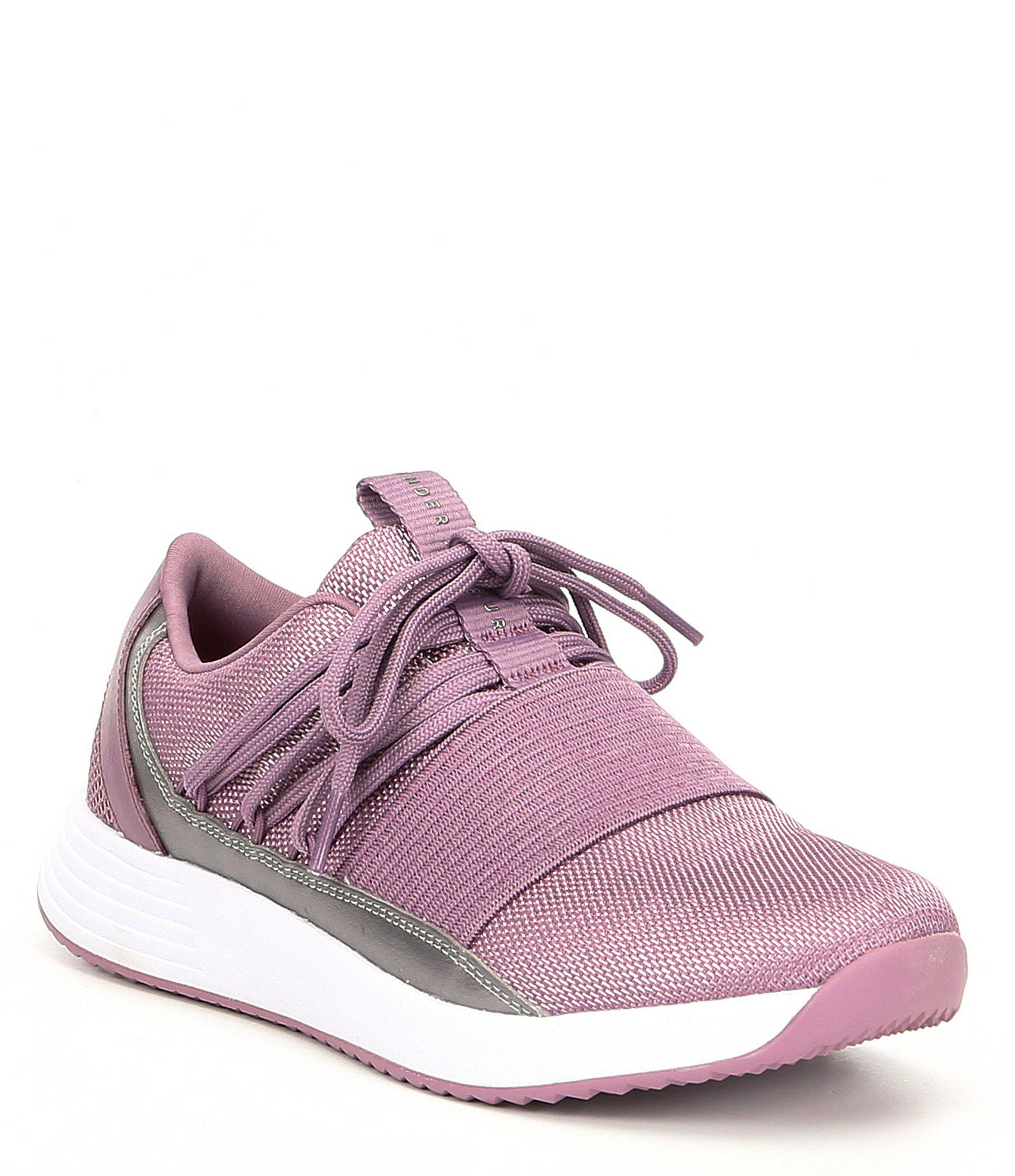 under armour shoes womens purple