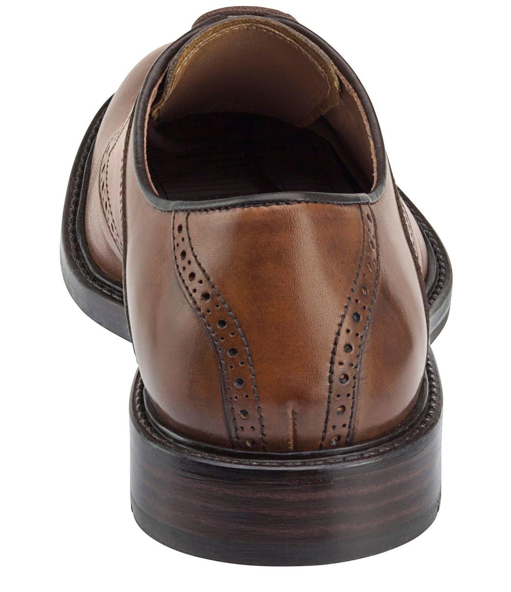 johnston & murphy men's tabor wingtip oxfords