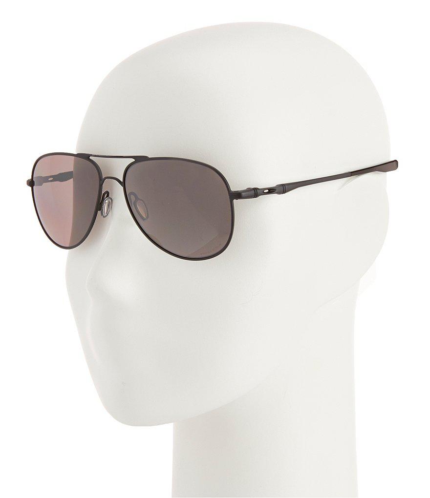 Lyst Oakley Elmont Prizm Daily Polarized Aviator Sunglasses in Black