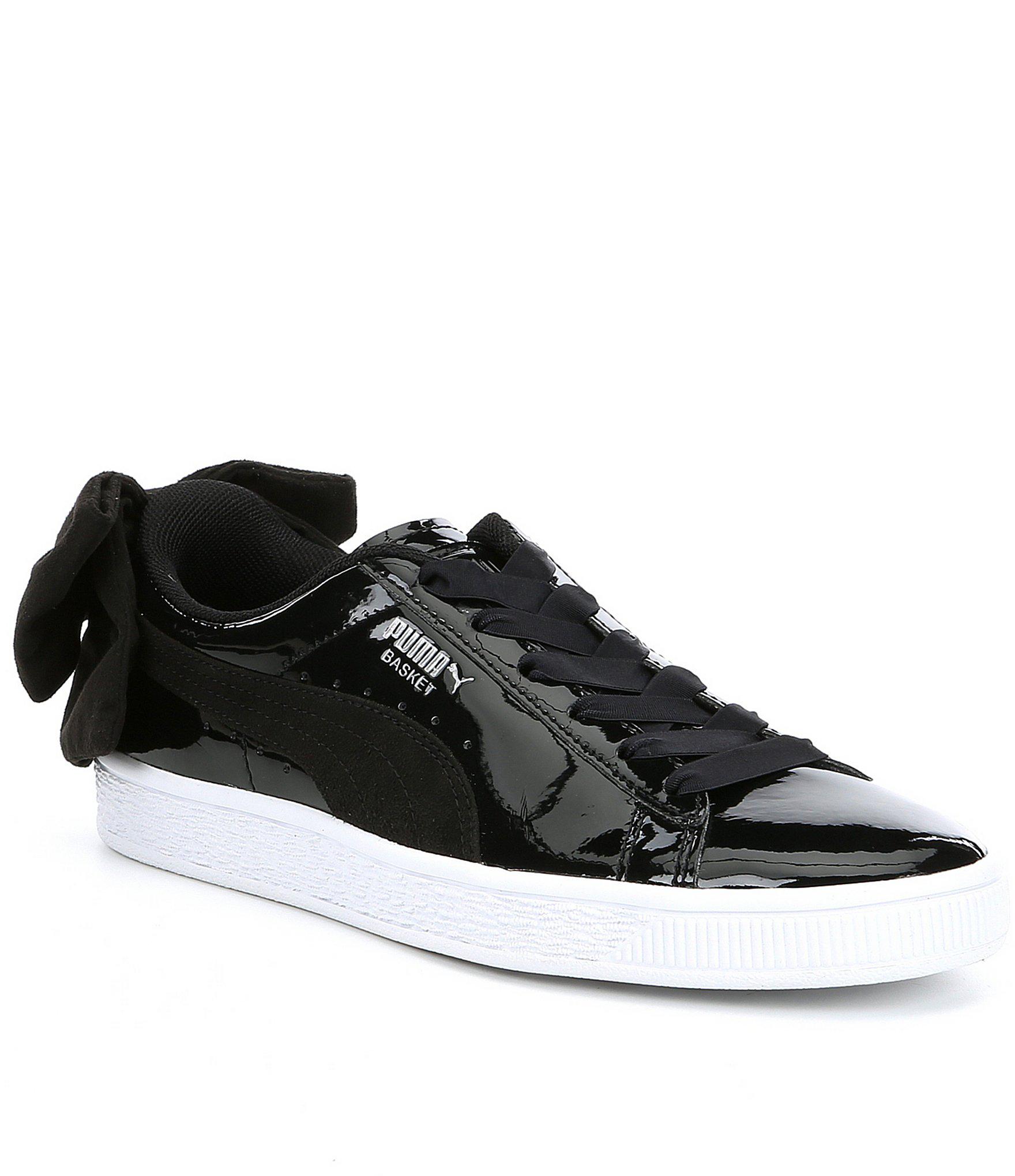 puma bow black