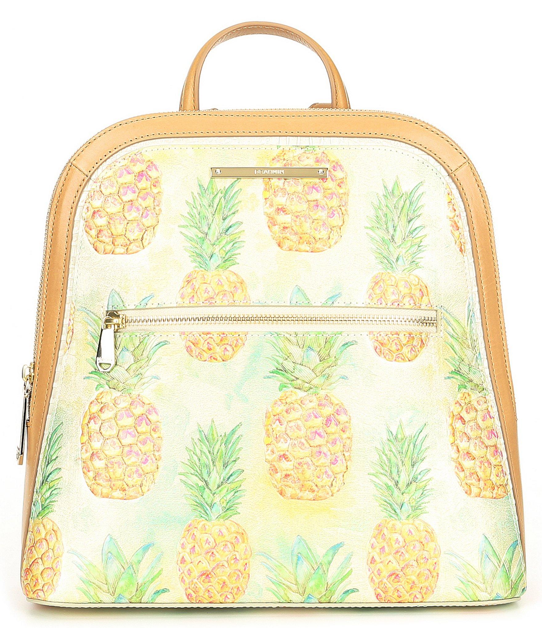 brahmin pineapple handbag