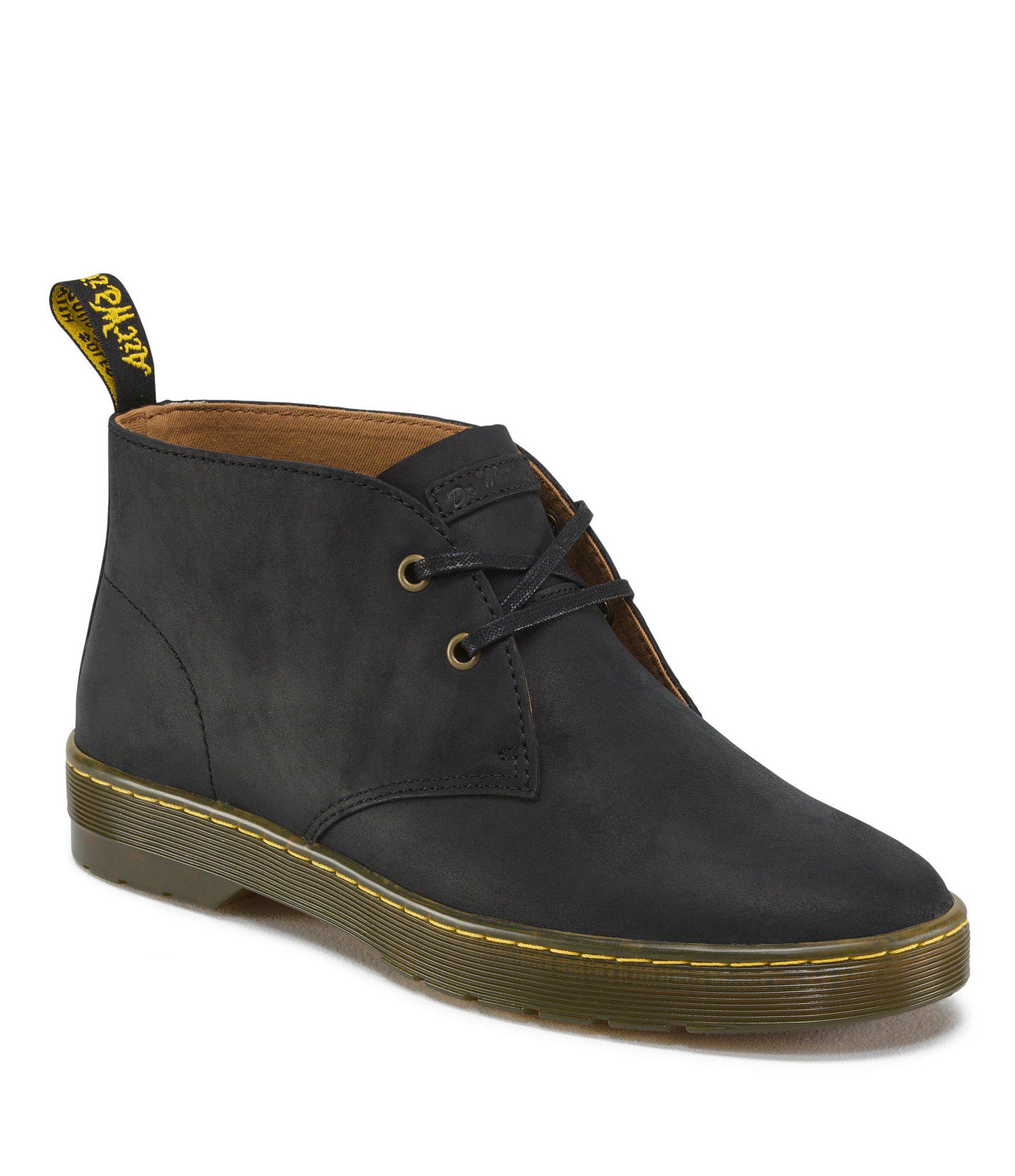 Dr. Martens Leather Cabrillo Chukka Boots in Black for Men - Lyst