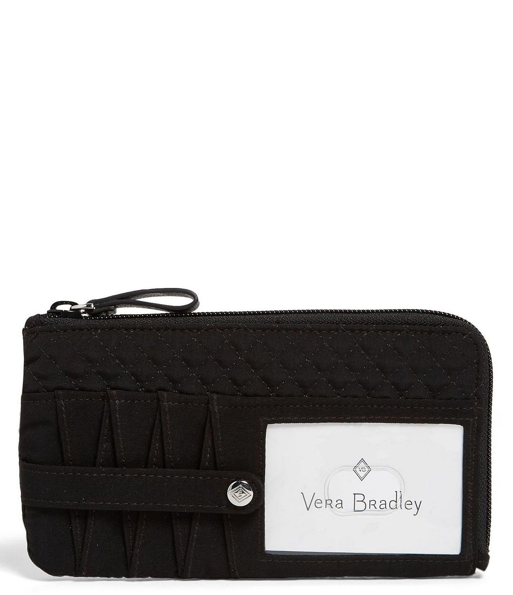 Vera Bradley Iconic Rfid Ultimate Card Case in Black Lyst