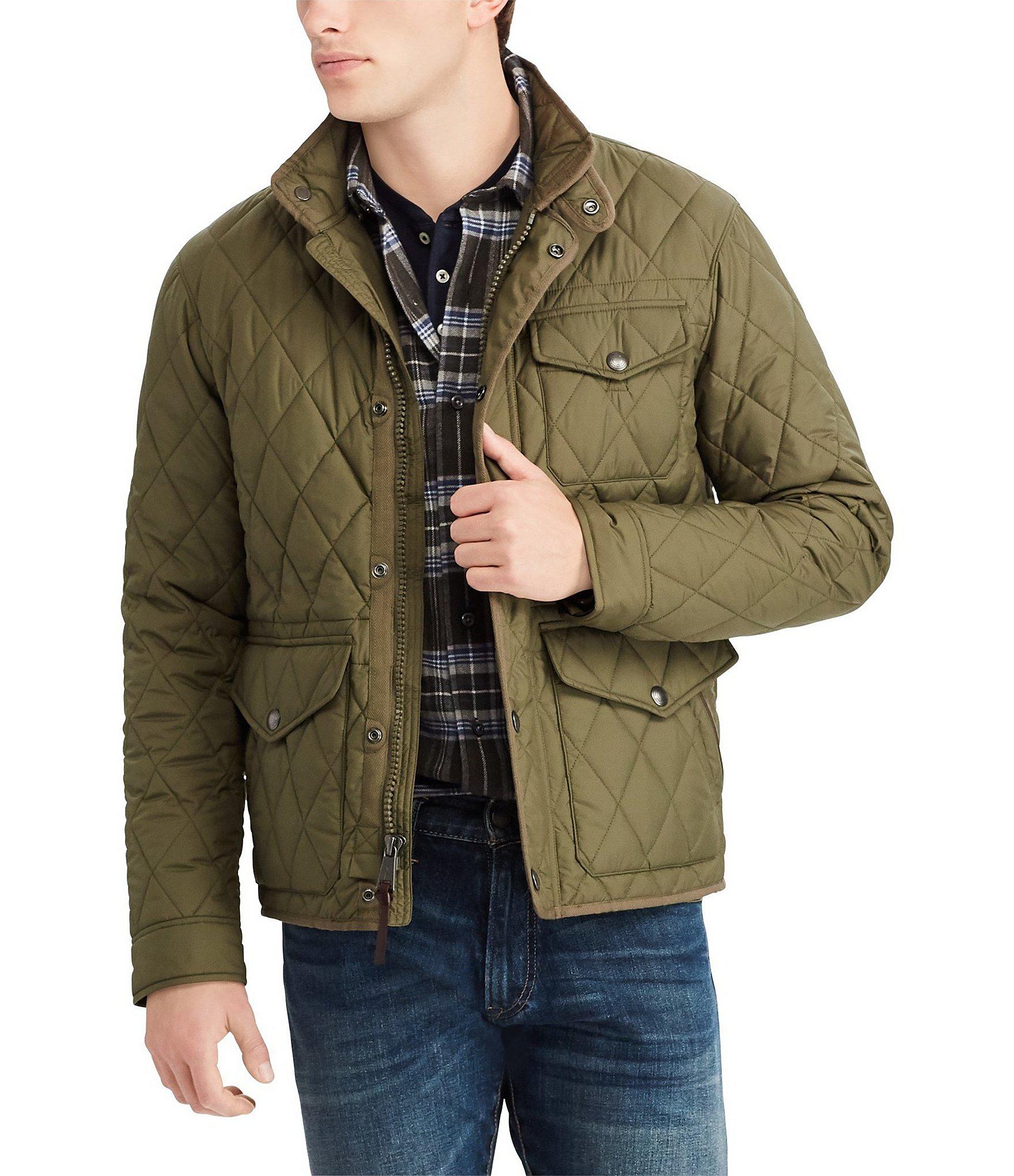 Lyst - Polo Ralph Lauren Quilted Jacket in Green for Men - Save 6. ...