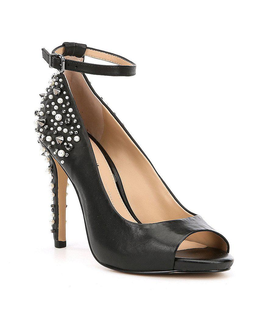 gianni bini studded heels