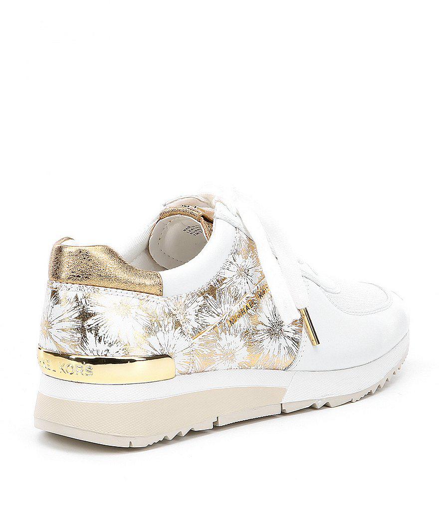 michael kors floral sneakers