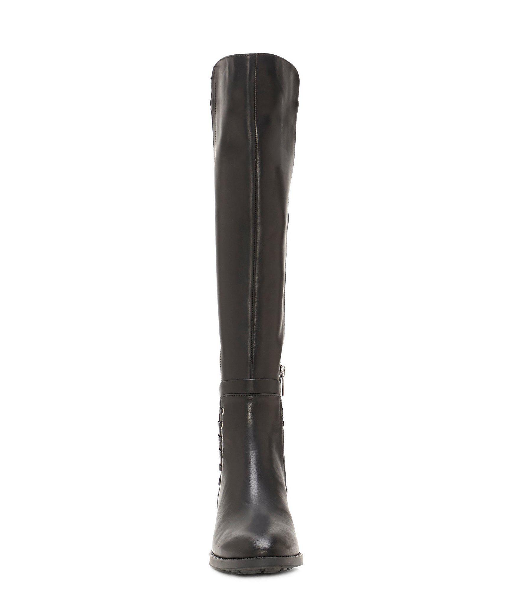 payge leather over the knee riding boots