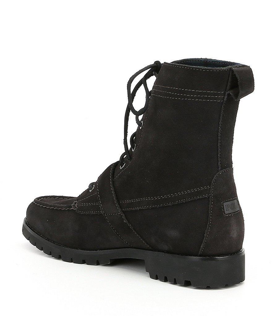 black polo boots