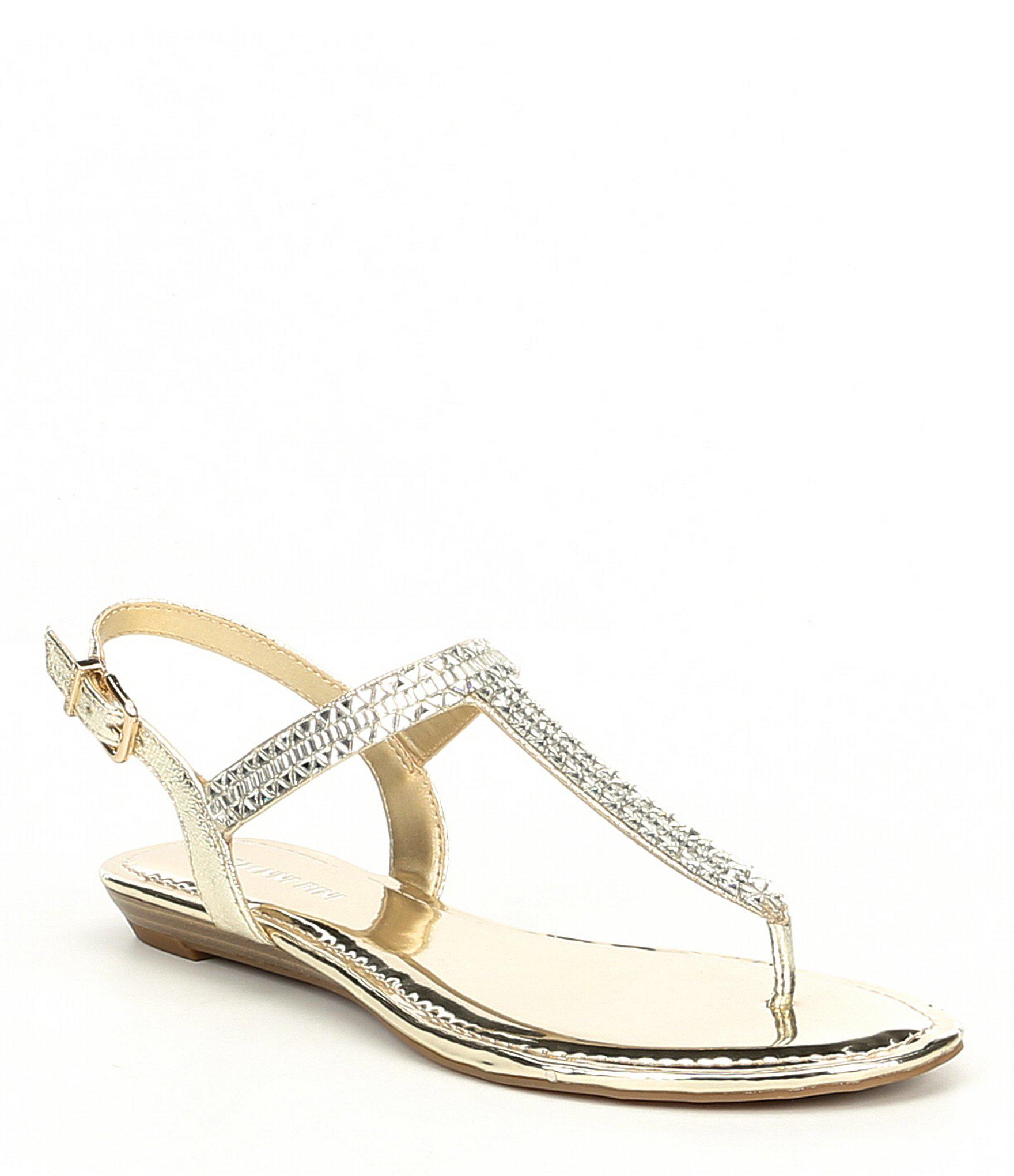 gianni bini martini clear strappy sandals
