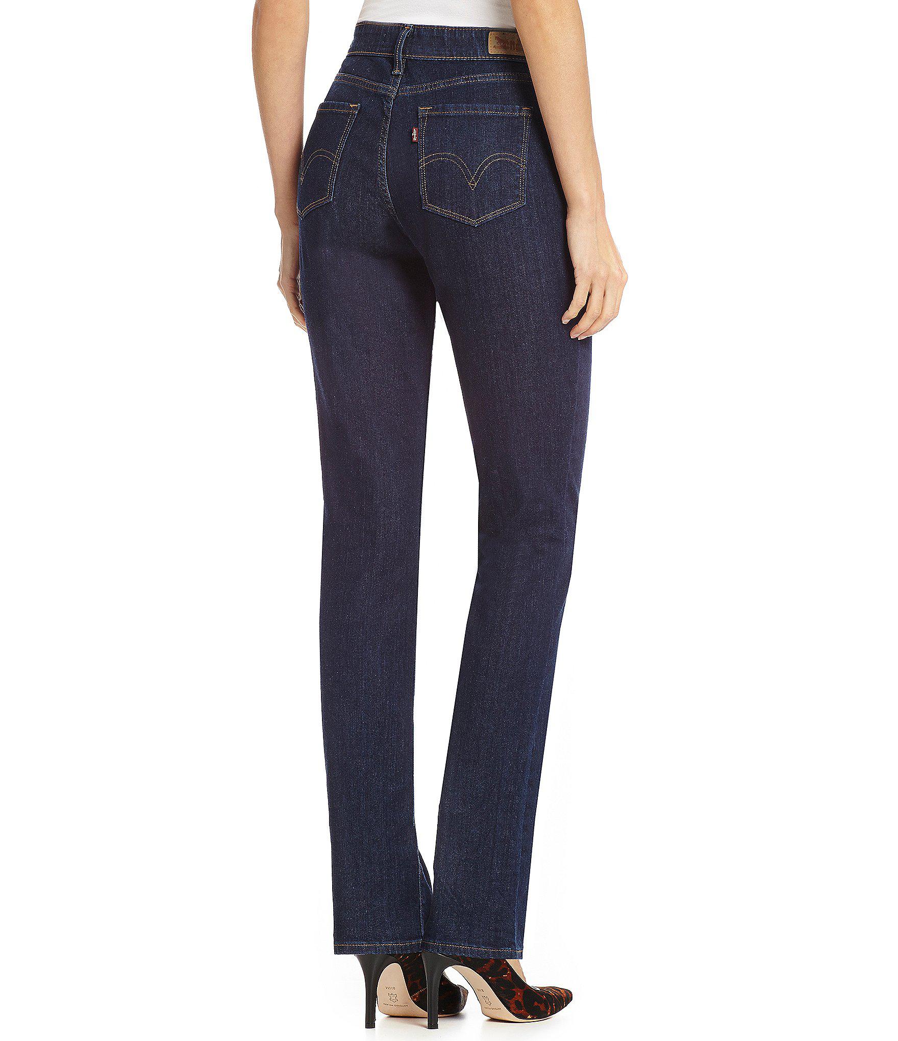 levi's 525 perfect waist straight leg jeans