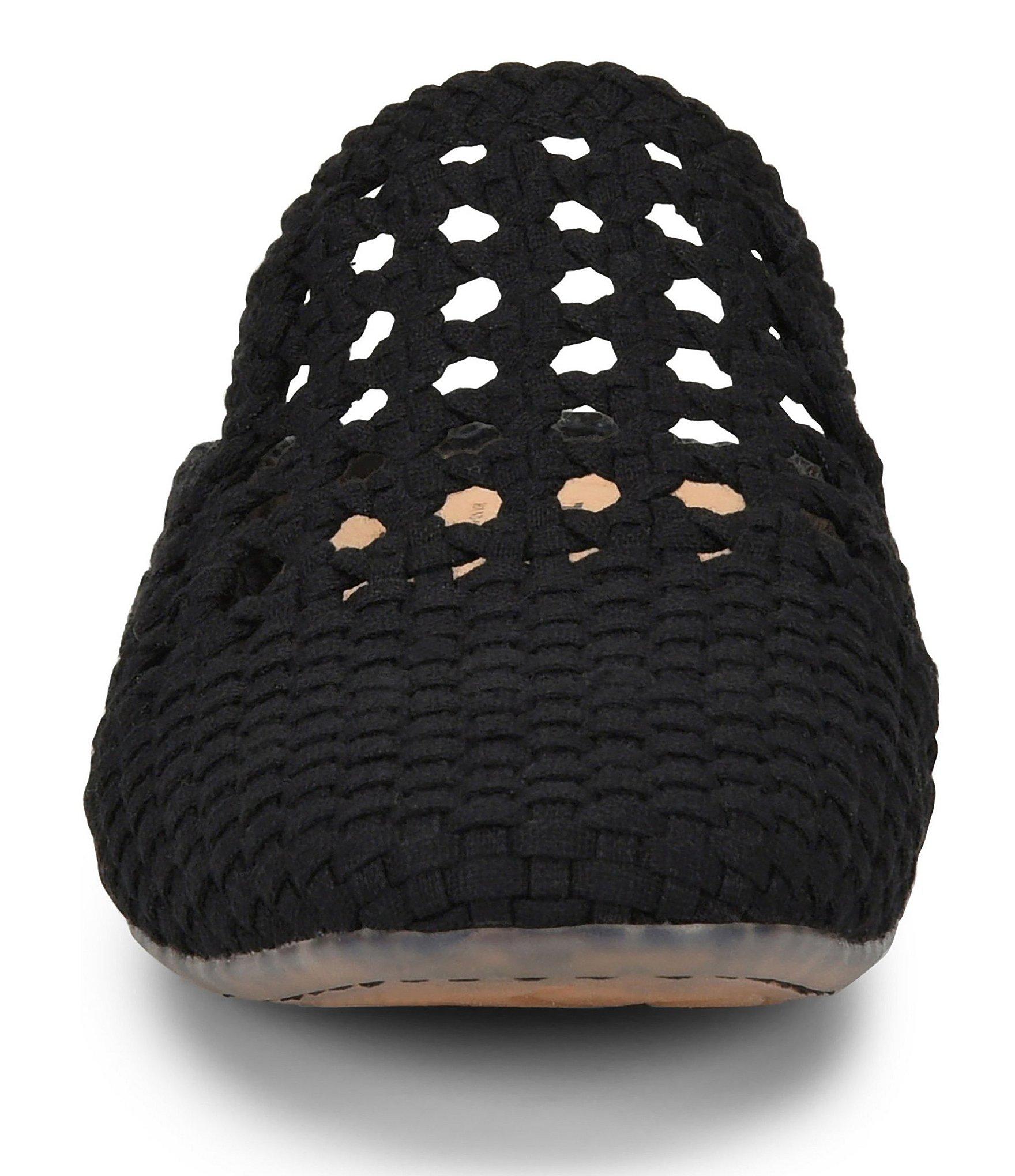 born cameo woven shoes