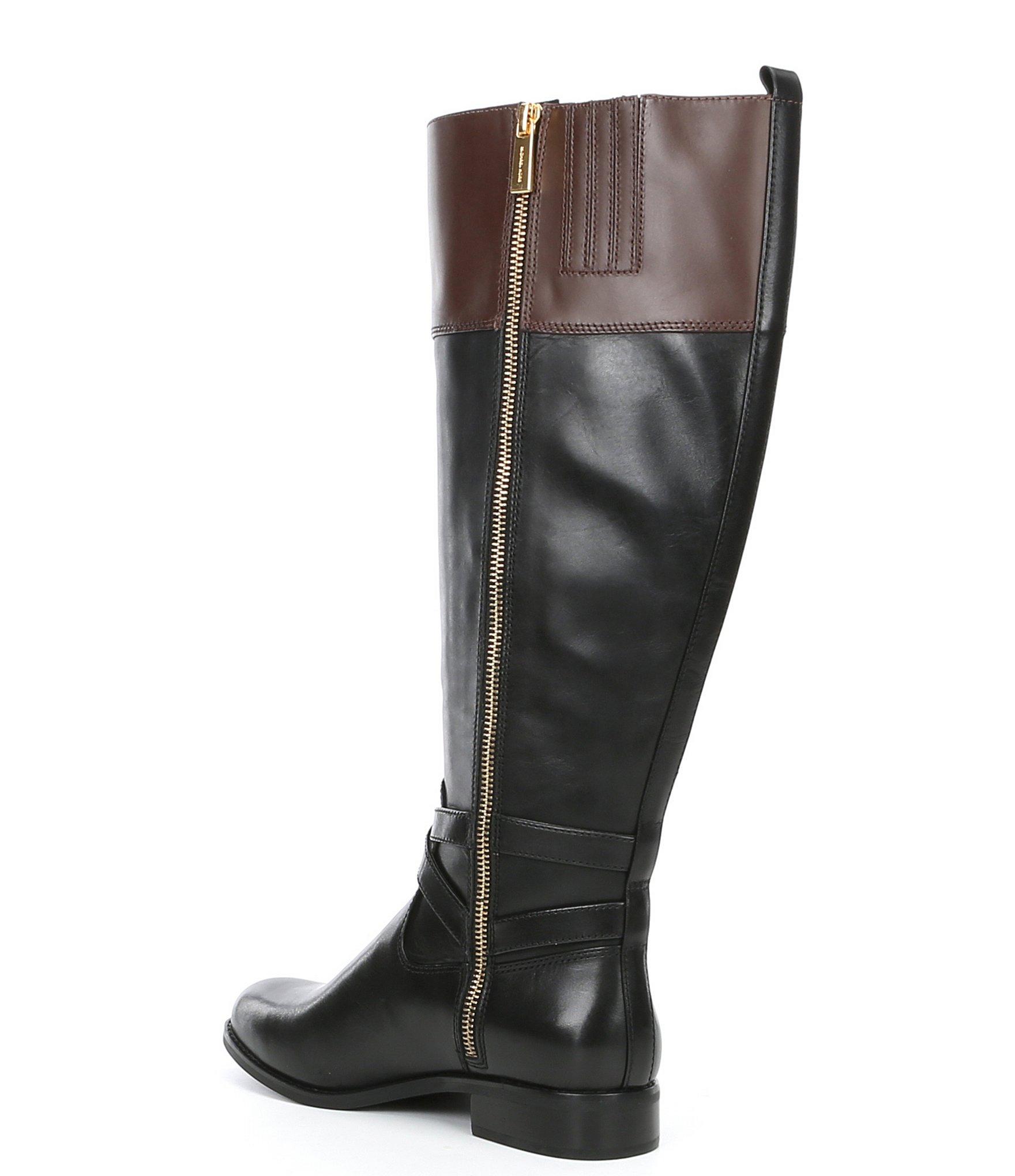 michael kors 2 tone boots