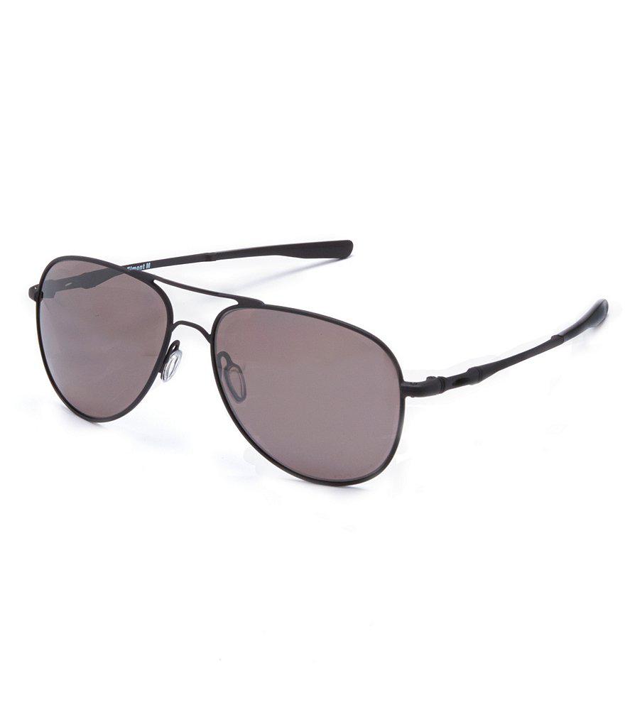 Lyst Oakley Elmont Prizm Daily Polarized Aviator Sunglasses in Black