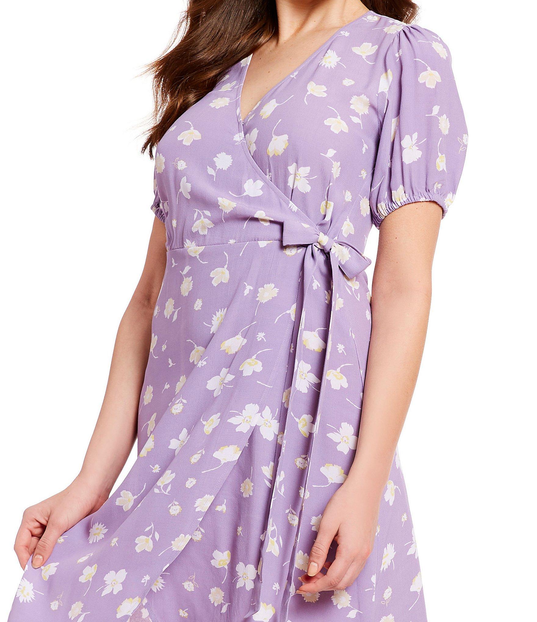 sanctuary meadow wrap dress