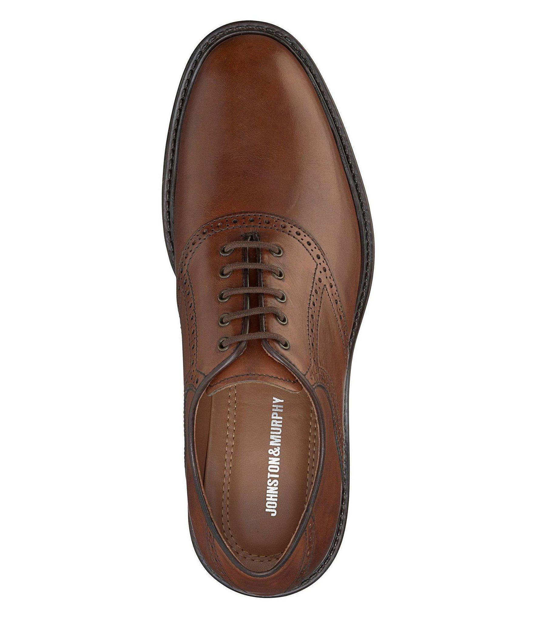 johnston & murphy men's tabor wingtip oxfords