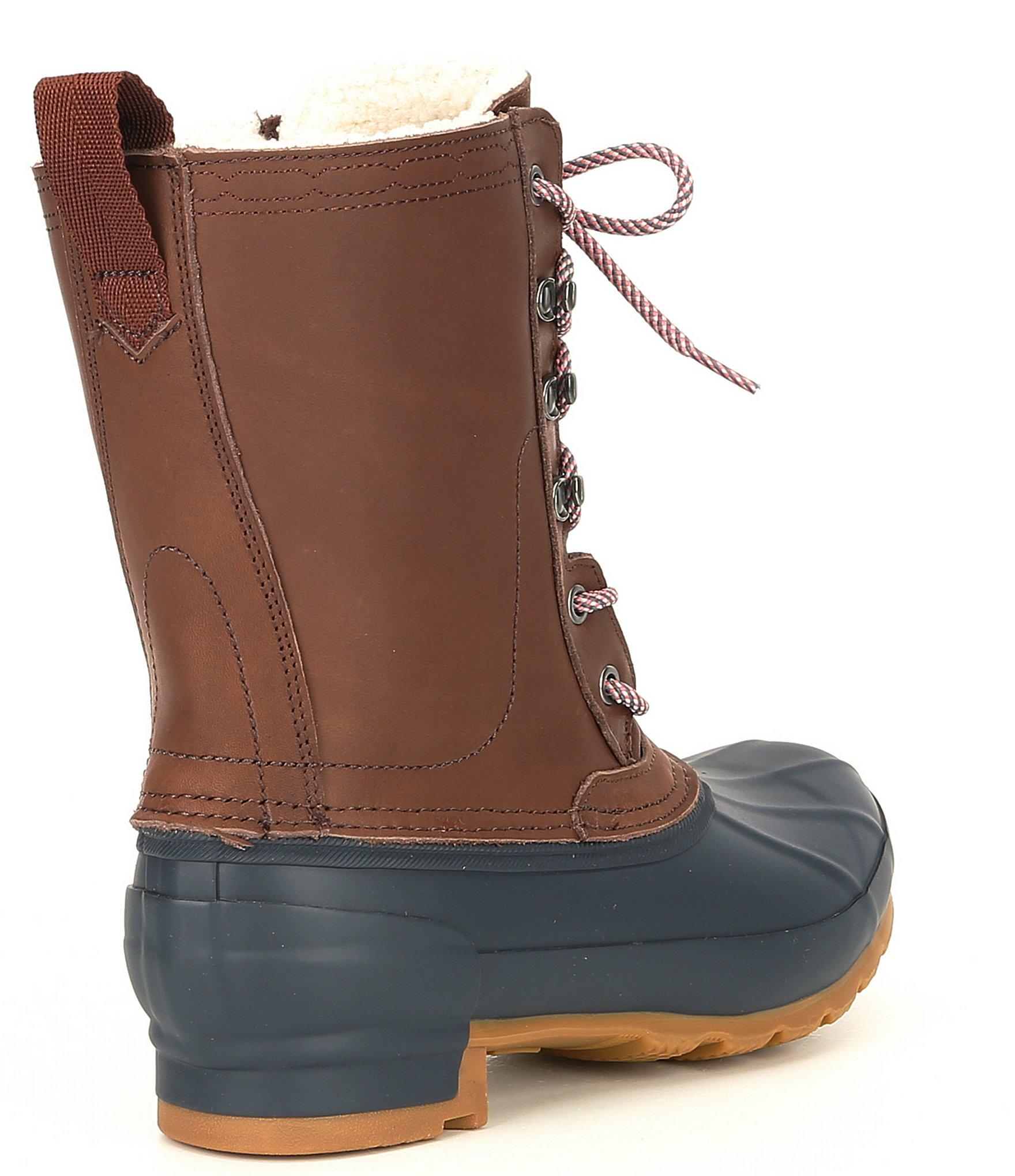 HUNTER Rubber Original Insulated Pac Boots in Brown/Navy (Brown) Lyst