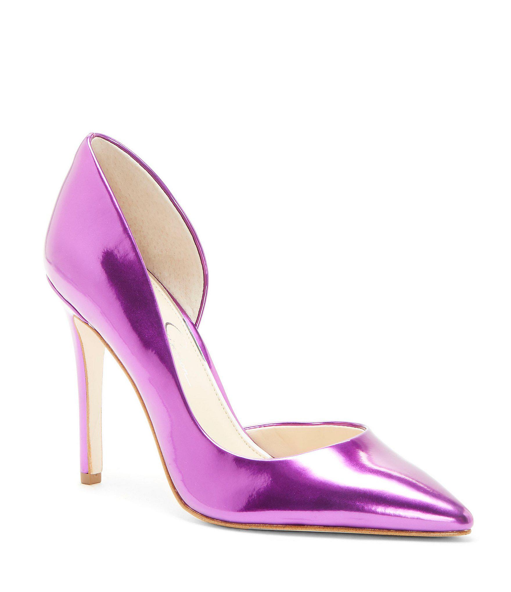 jessica simpson lucite pumps