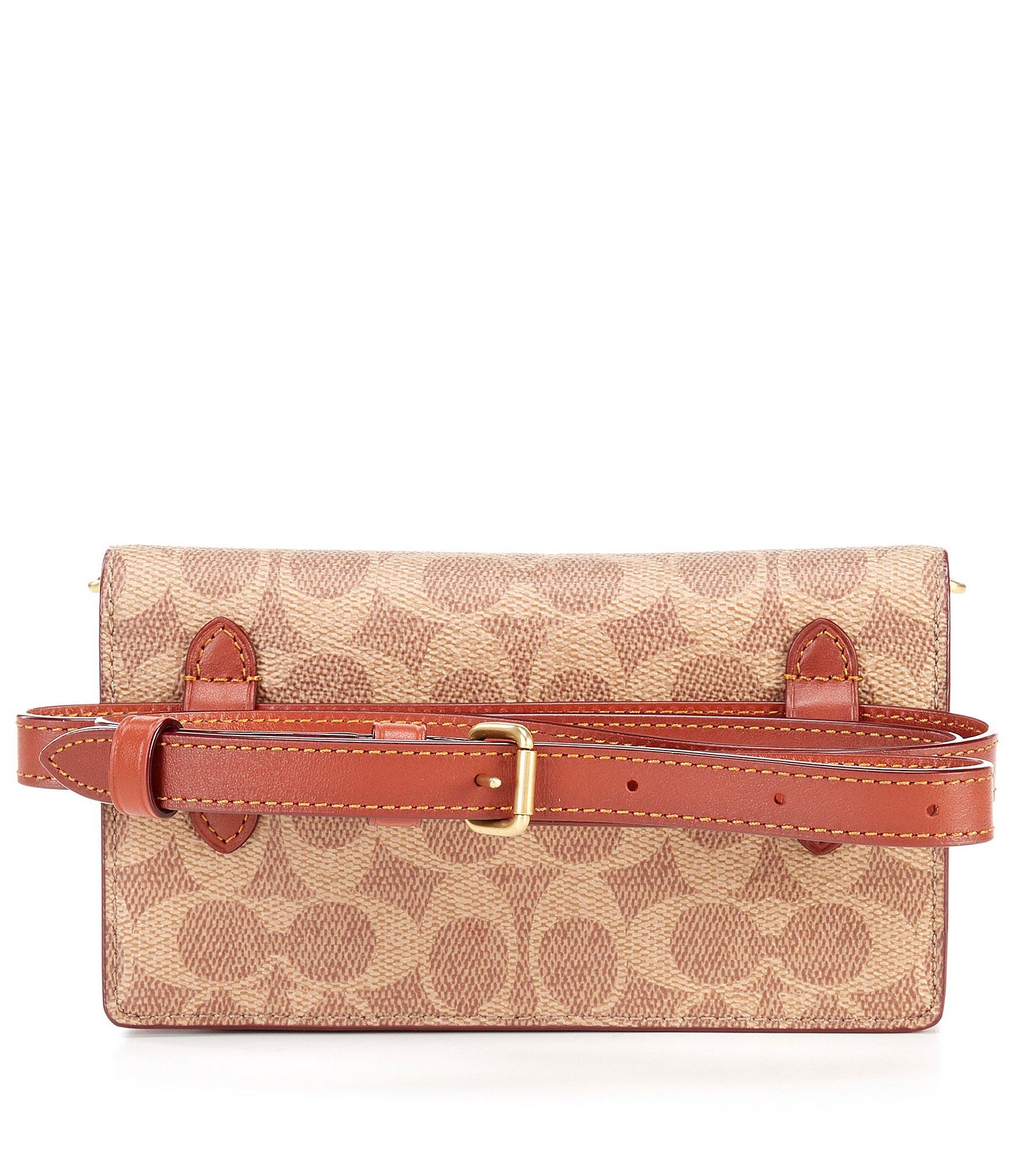 COACH Colorblock Coated Canvas Signature Convertible Belt Bag Lyst