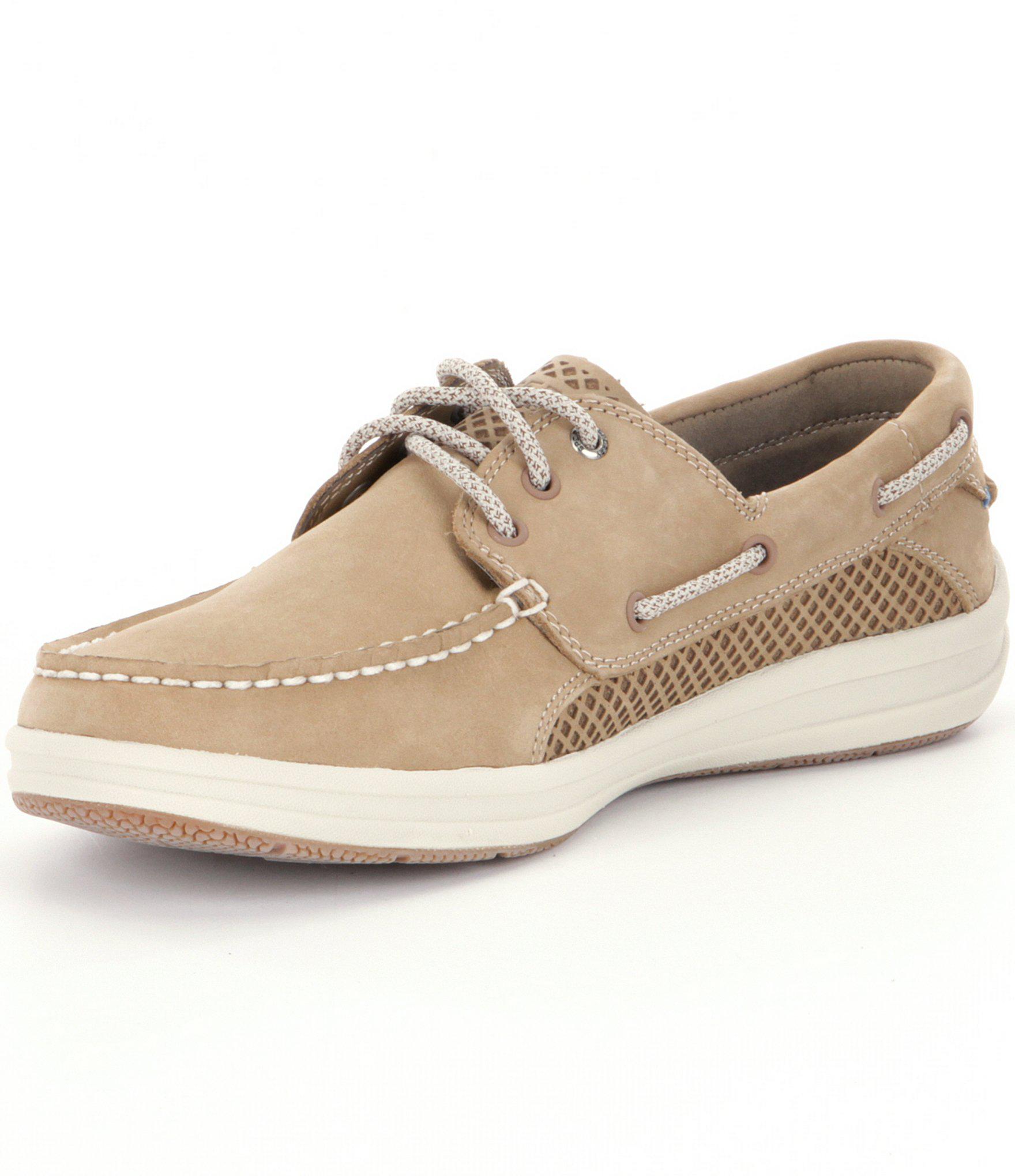Sperry Top-Sider Leather Men ́s Gamefish 3- Eye Boat Shoes ...