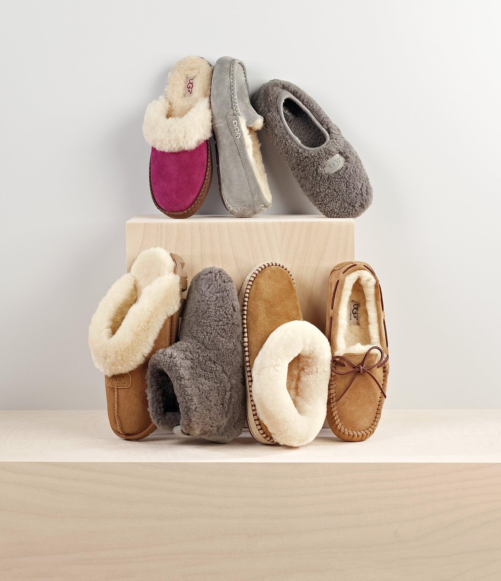 dillards ugg moccasins