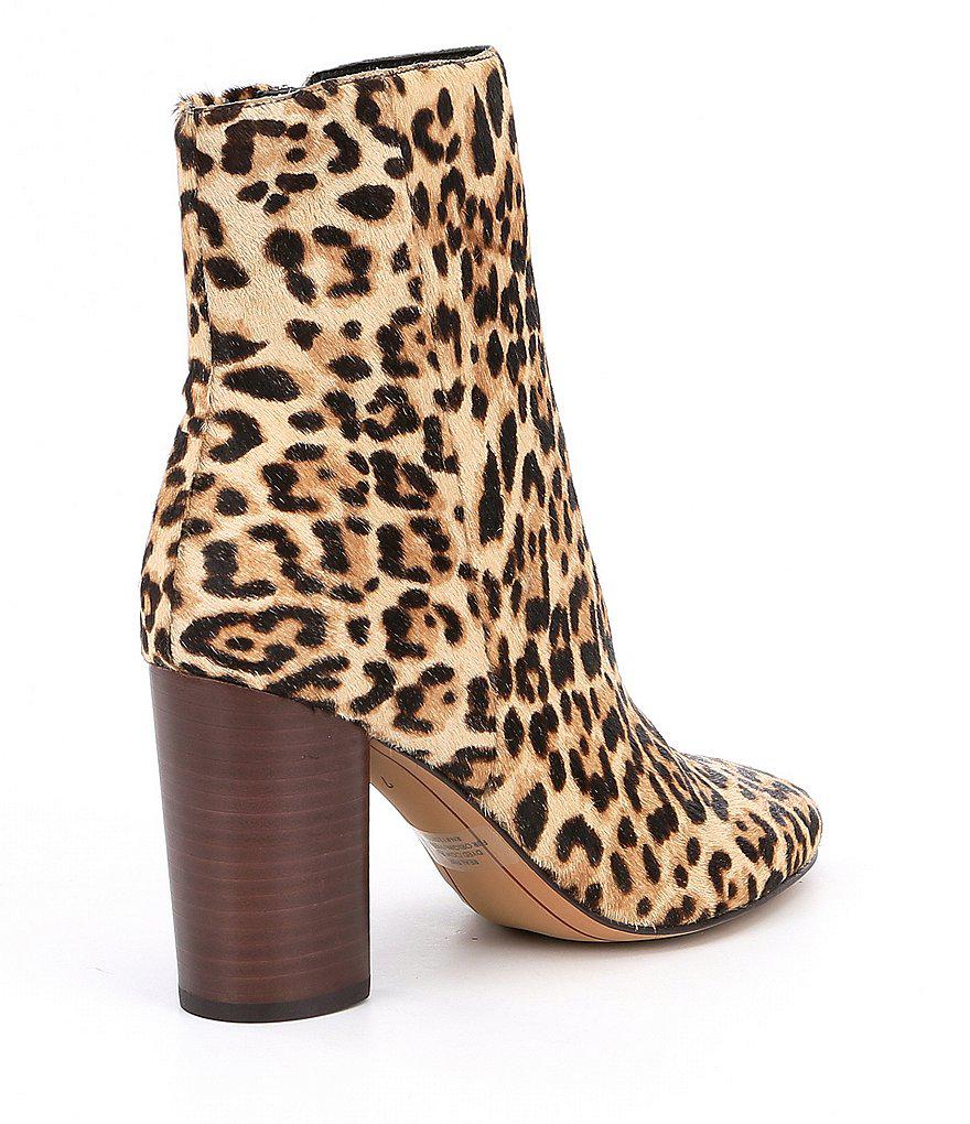 sam edelman leopard booties