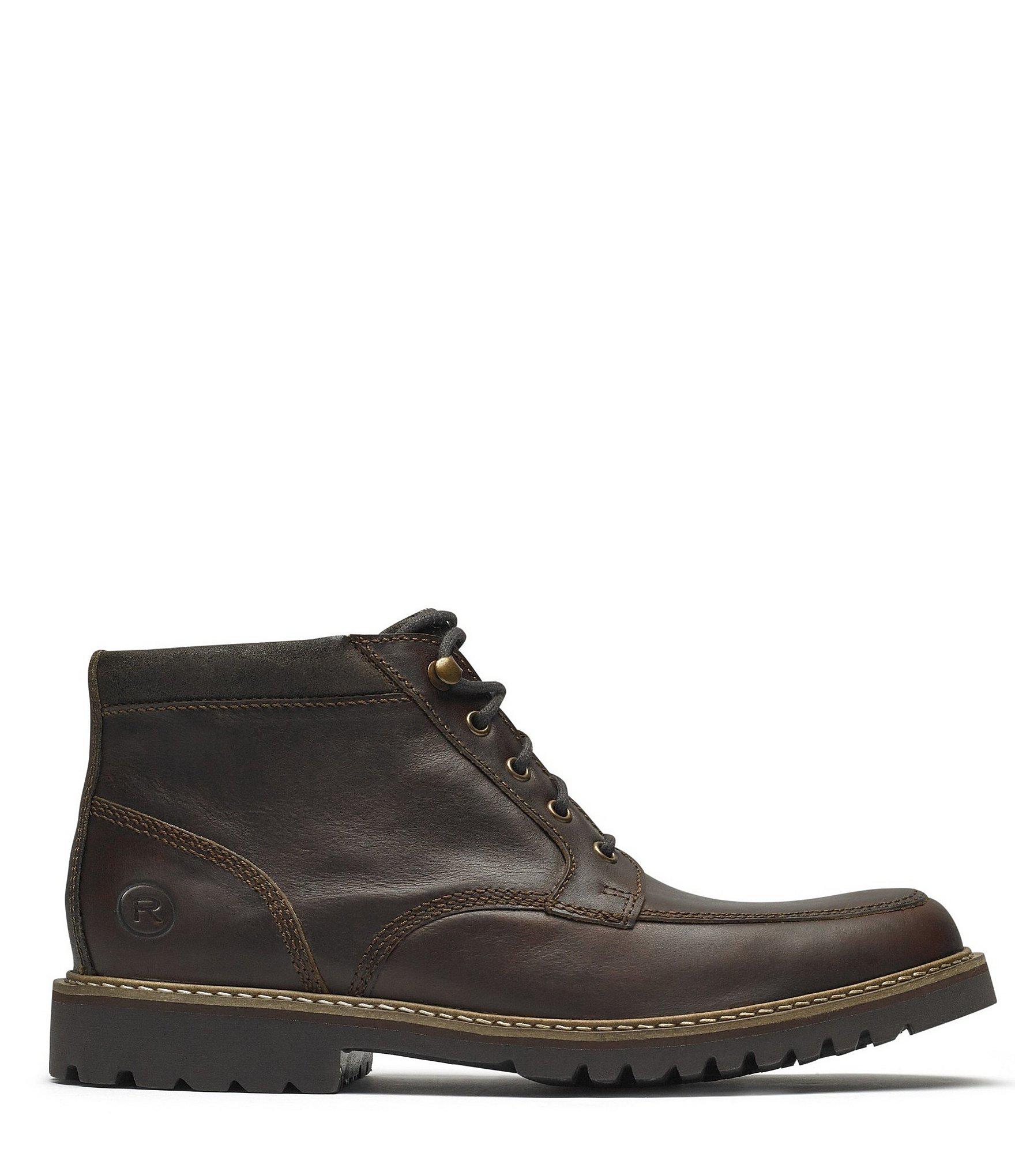 marshall rugged leather ankle boots