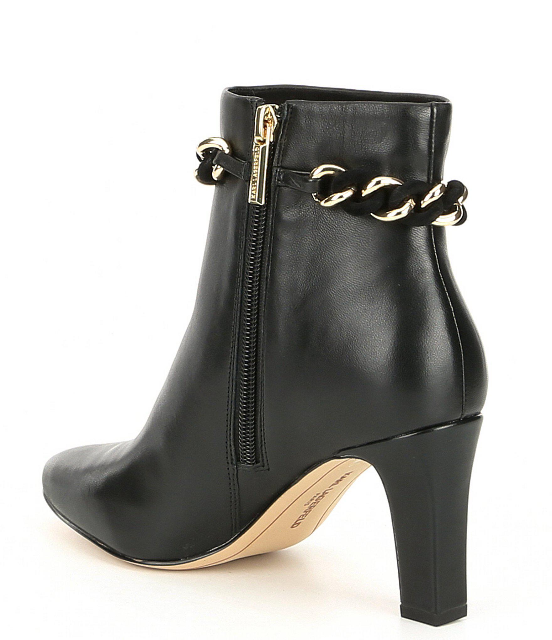 karl lagerfeld maggie boots