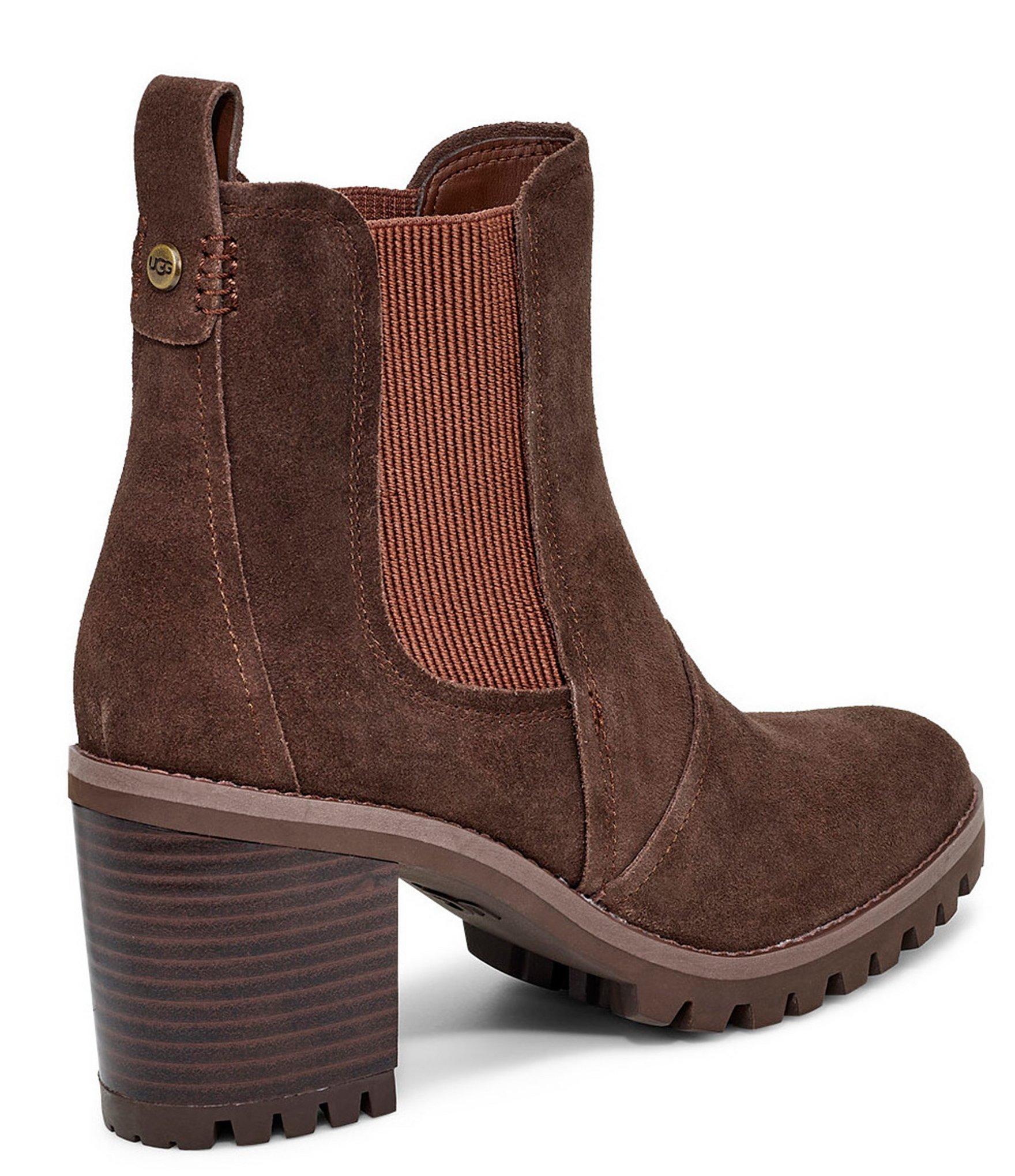 ugg atwood block heel bootie