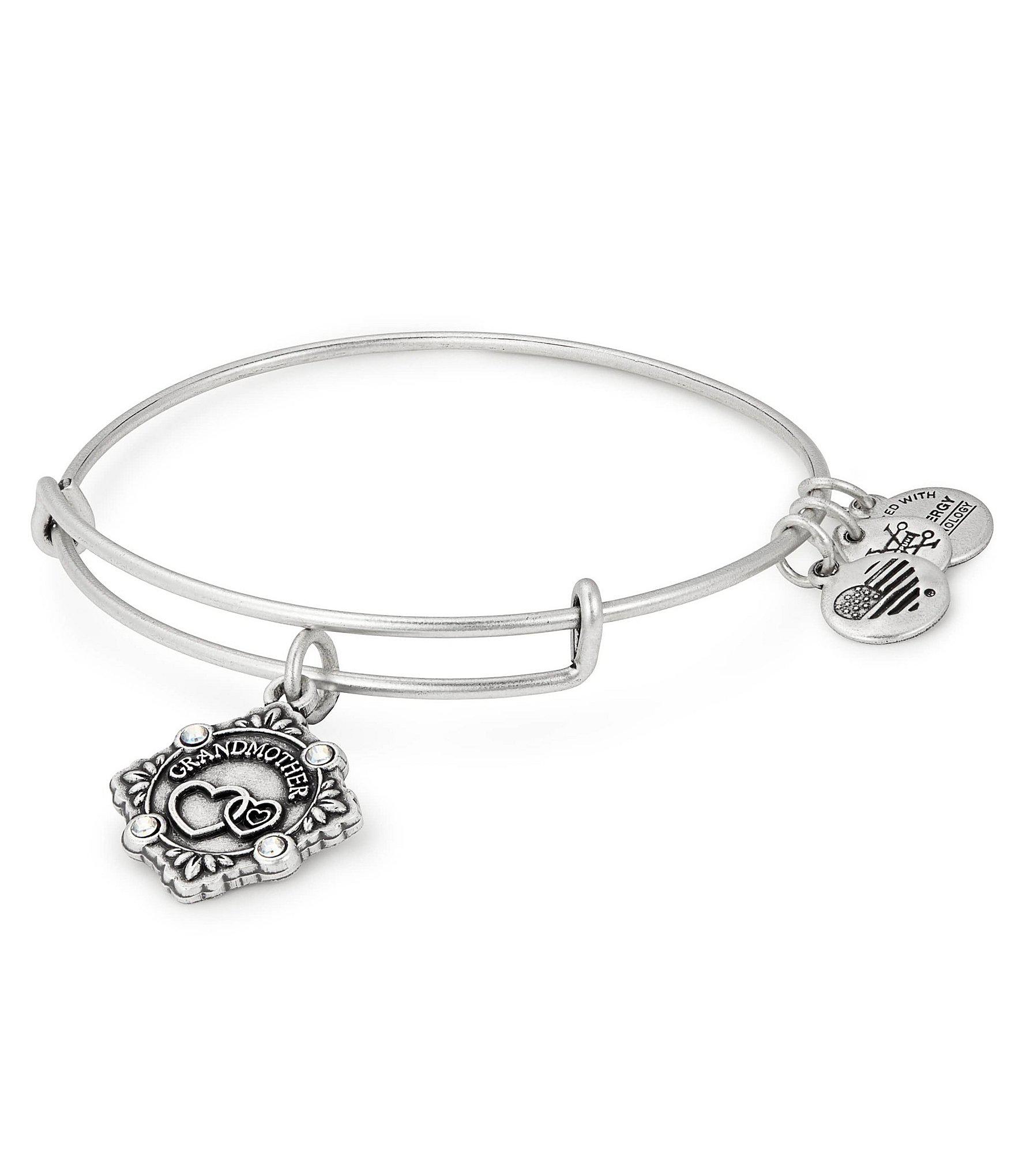Lyst Alex And Ani Because I Love You Grandmother Bangle In Metallic Alex And Ani Women S Metallic Because I Love You Grandmother Bangle