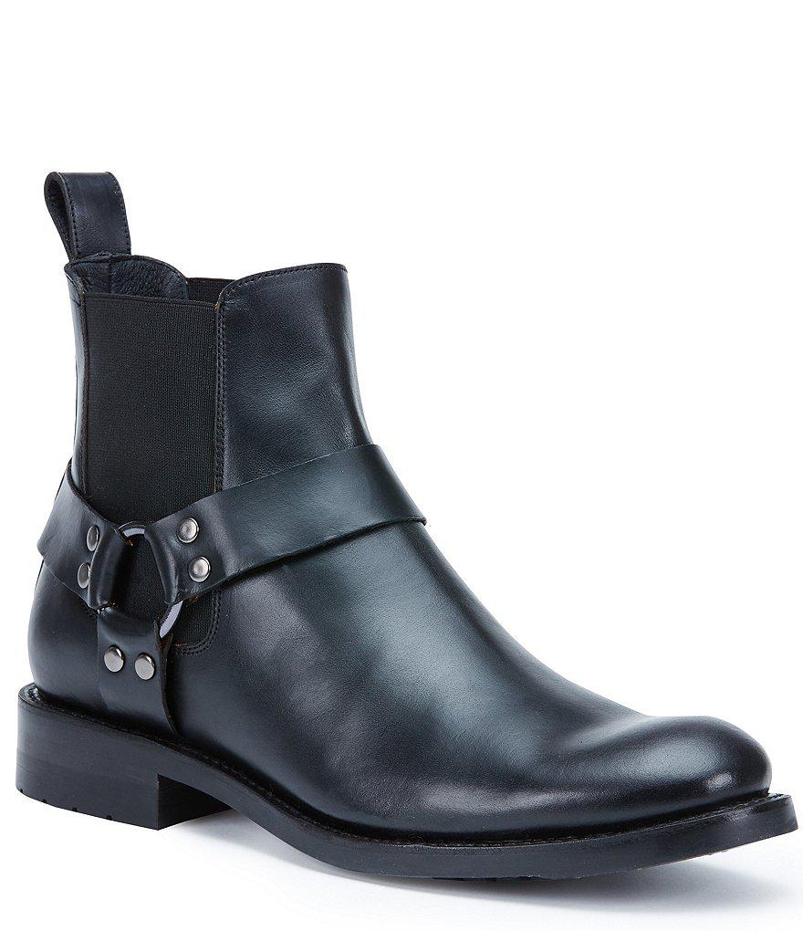 Frye Leather Men ́s Stone Harness Chelsea Boots in Brown for Men Lyst