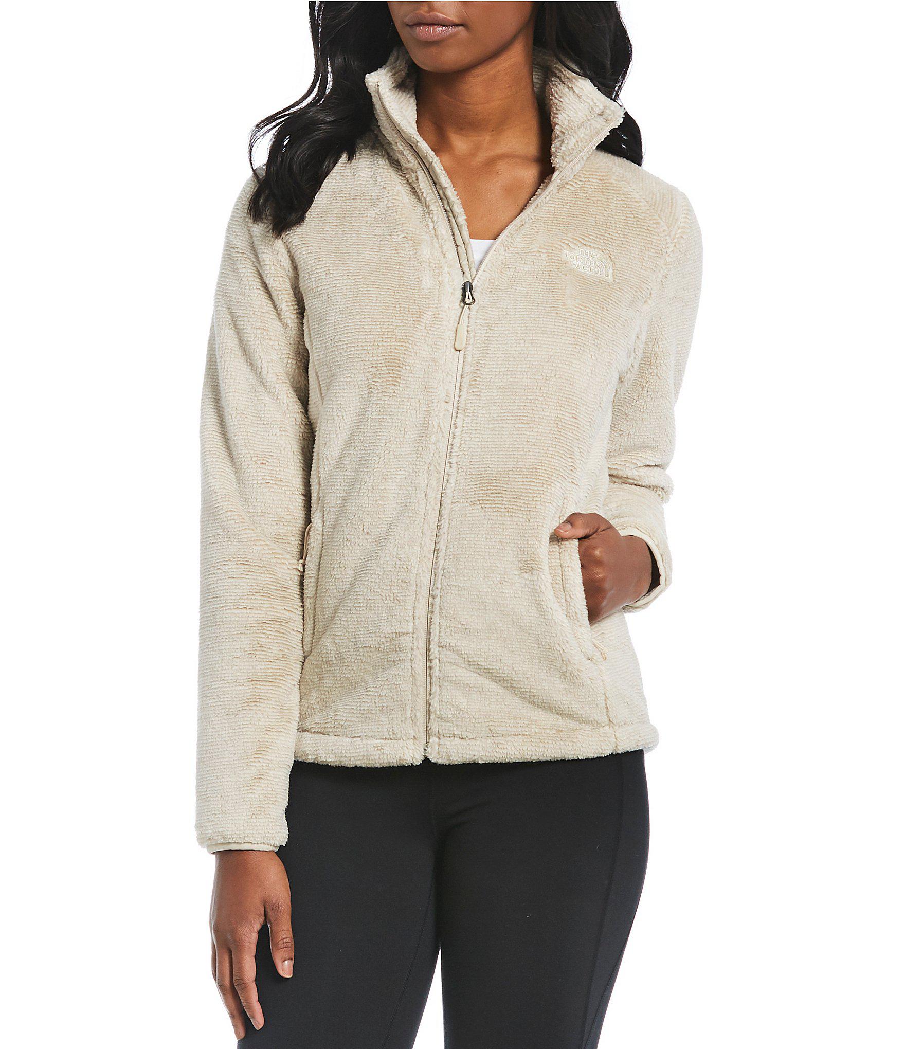 north face osito vintage white