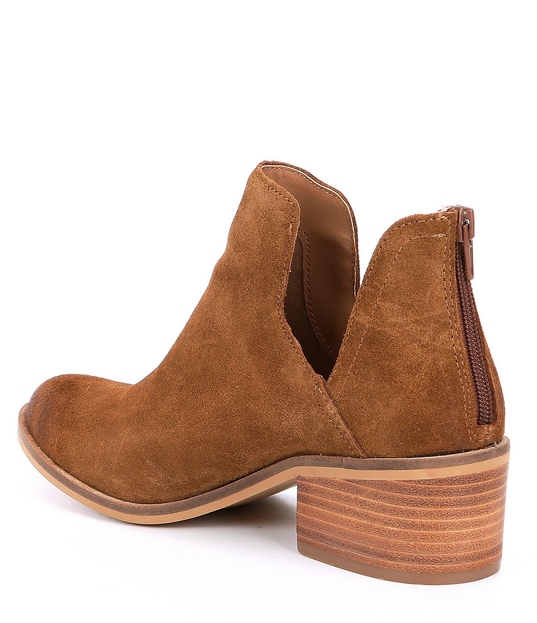 lancaster cognac suede
