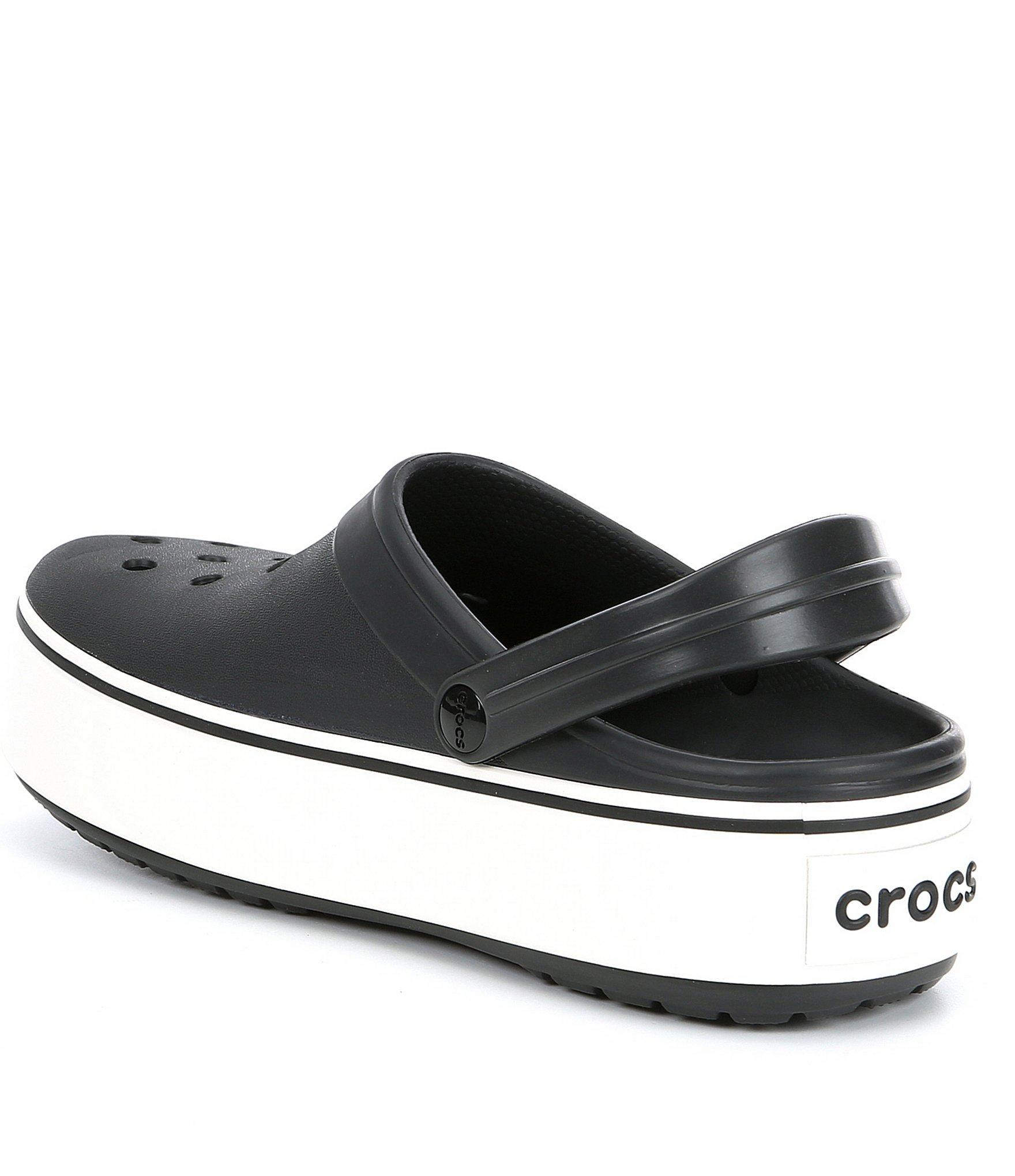 crocband platform black
